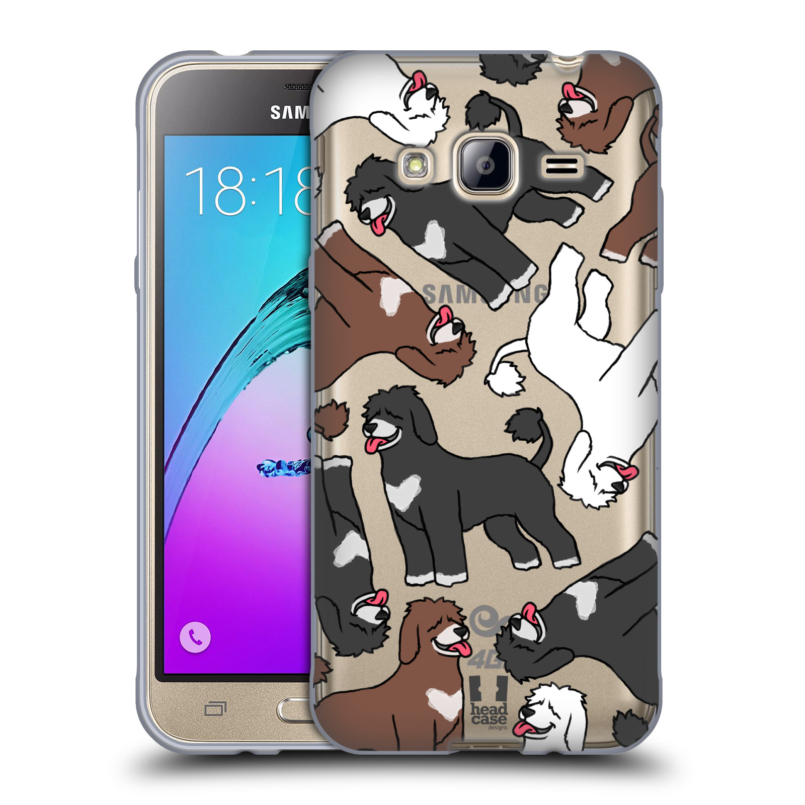 HEAD CASE DESIGNS DOG BREED PATTERNS 8 SOFT GEL CASE FOR SAMSUNG PHONES 3 - Picture 13 of 17