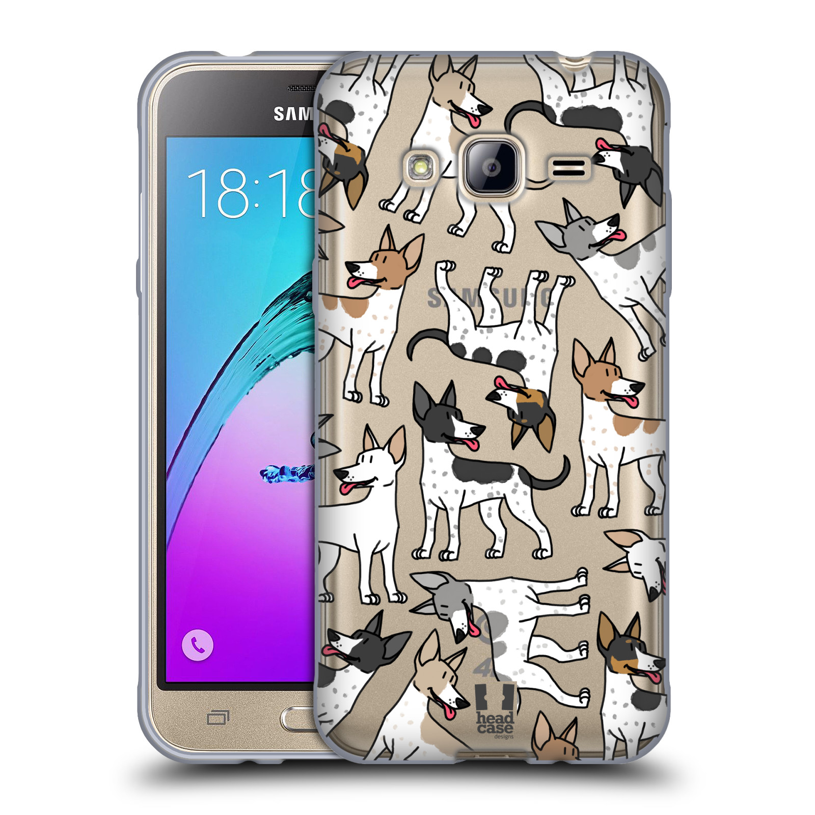 HEAD CASE DESIGNS DOG BREED PATTERNS 8 SOFT GEL CASE FOR SAMSUNG PHONES 3 - Picture 14 of 17