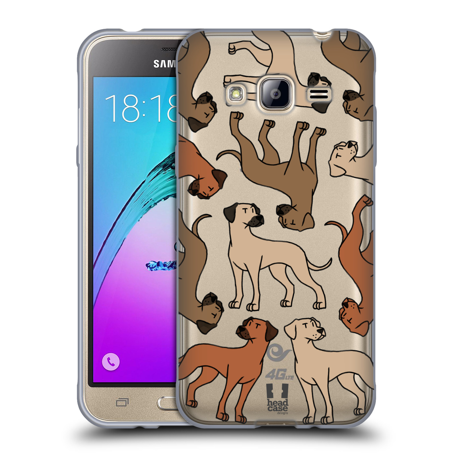 HEAD CASE DESIGNS DOG BREED PATTERNS 8 SOFT GEL CASE FOR SAMSUNG PHONES 3 - Picture 15 of 17