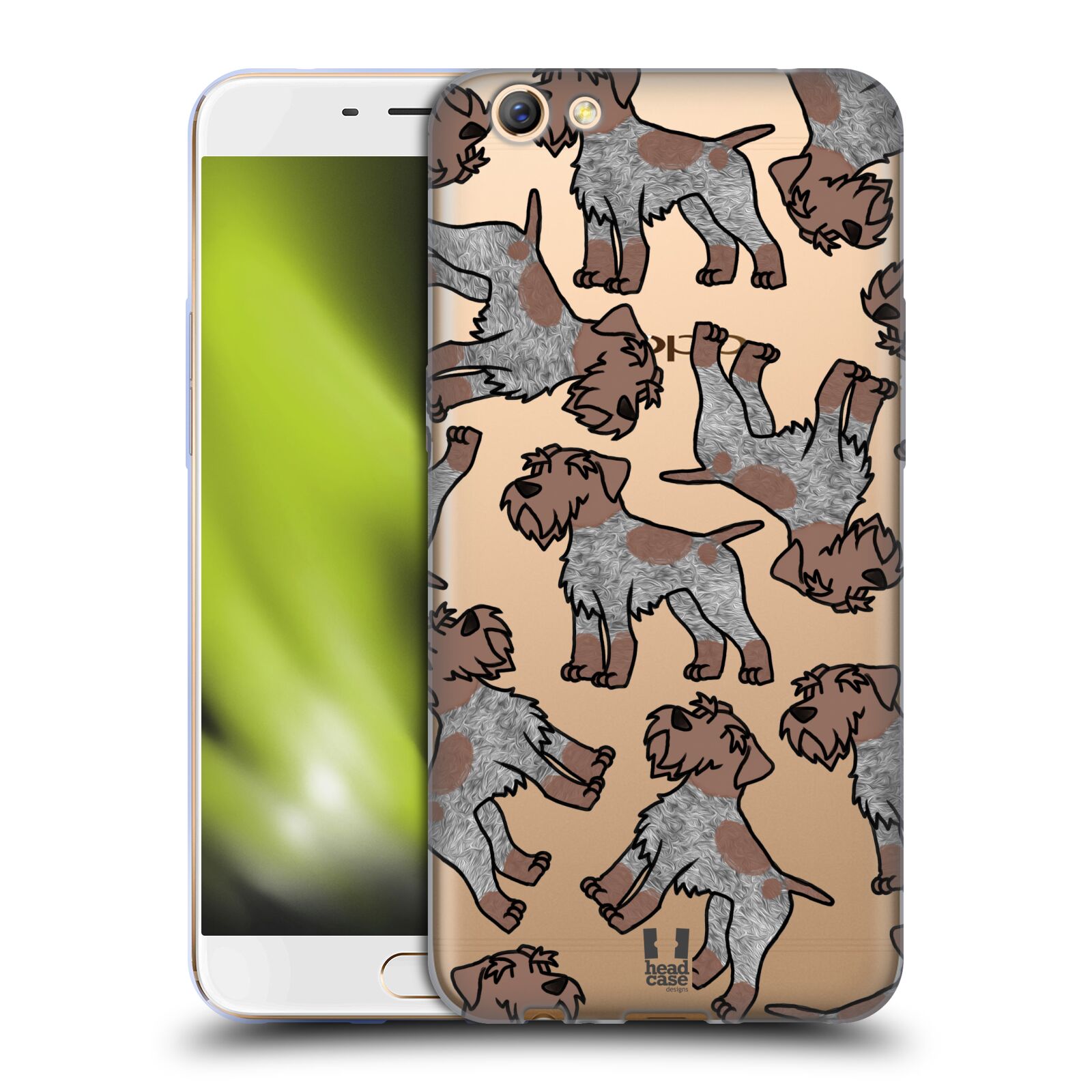 FUNDA HEAD CASE DESIGNS CON 8 PATRONES DE RAZA DE PERRO PARA TELÉFONOS OPPO - Imagen 17 de 17