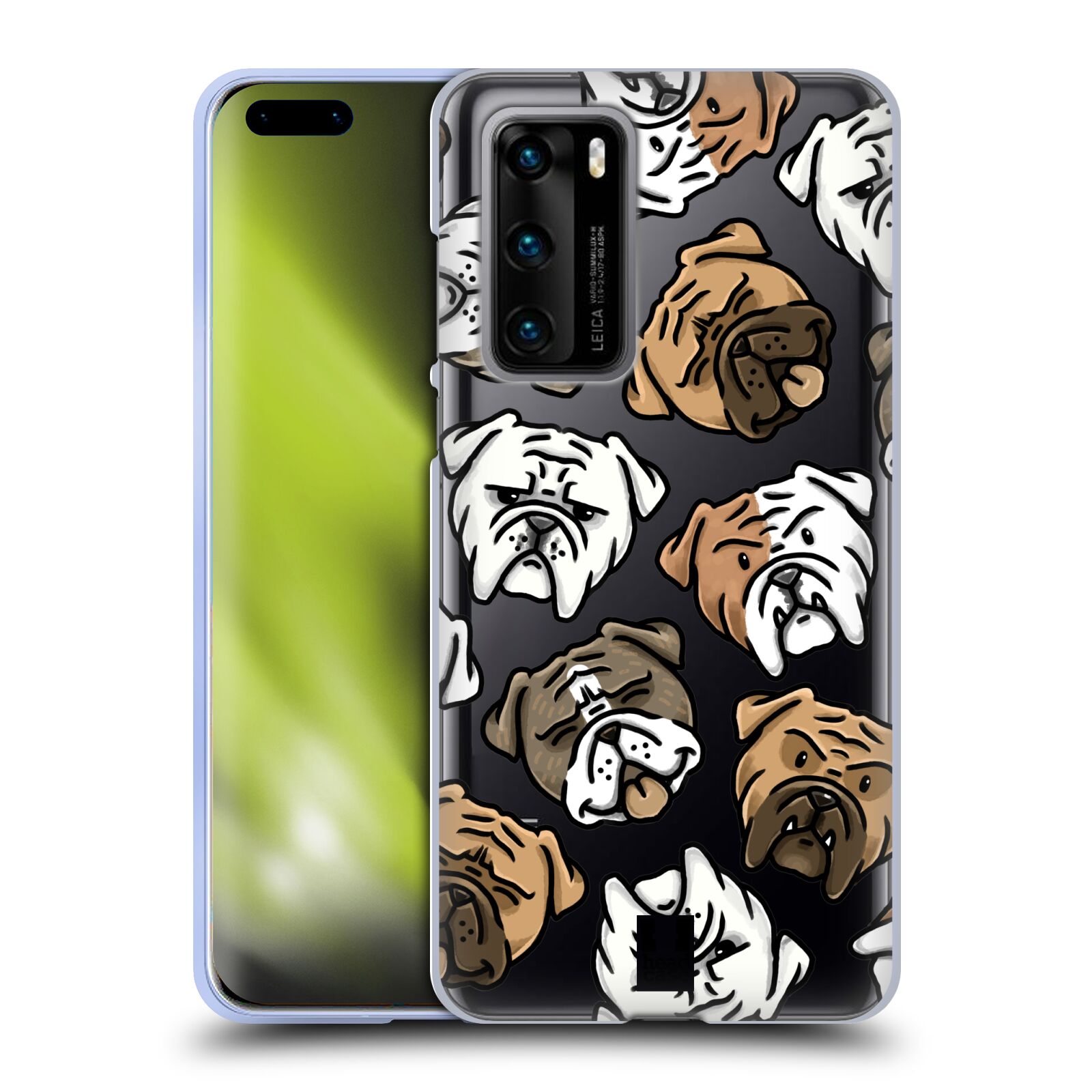 HEAD CASE DESIGNS DOG HEAD PATTERNS SOFT GEL CASE FOR HUAWEI PHONES - Picture 10 of 12
