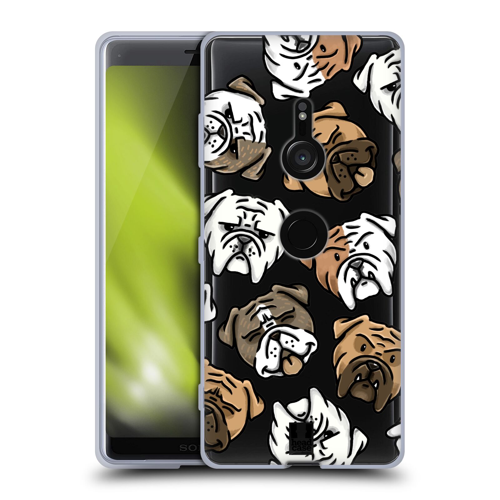 HEAD CASE DESIGNS PATRONES DE CABEZA DE PERRO FUNDA DE GEL SUAVE Y PAPEL TAPIZ PARA TELÉFONOS SONY 1 - Imagen 10 de 12