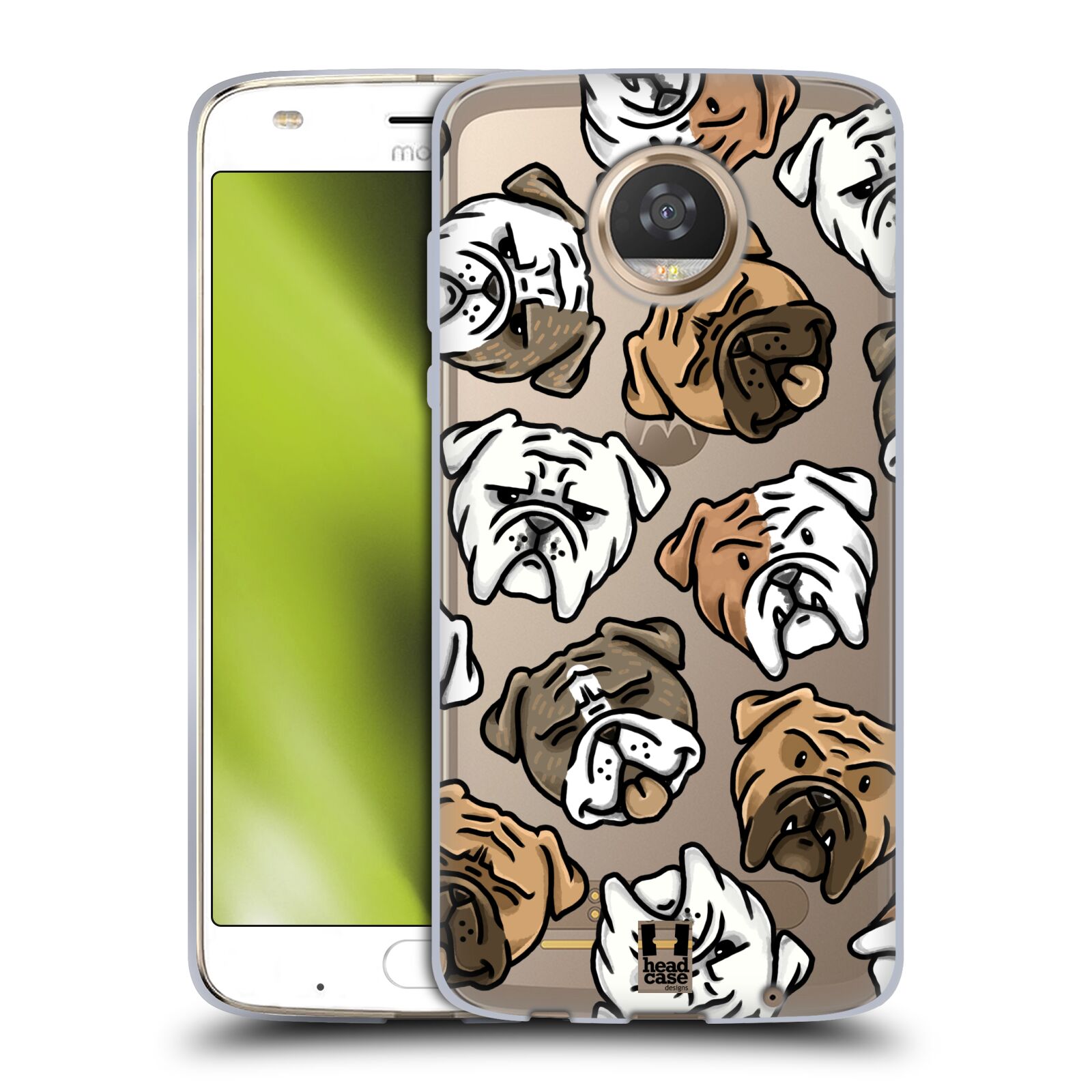 HEAD CASE DOG HEAD PATTERNS SOFT GEL CASE FOR MOTOROLA PHONES - Picture 10 of 12