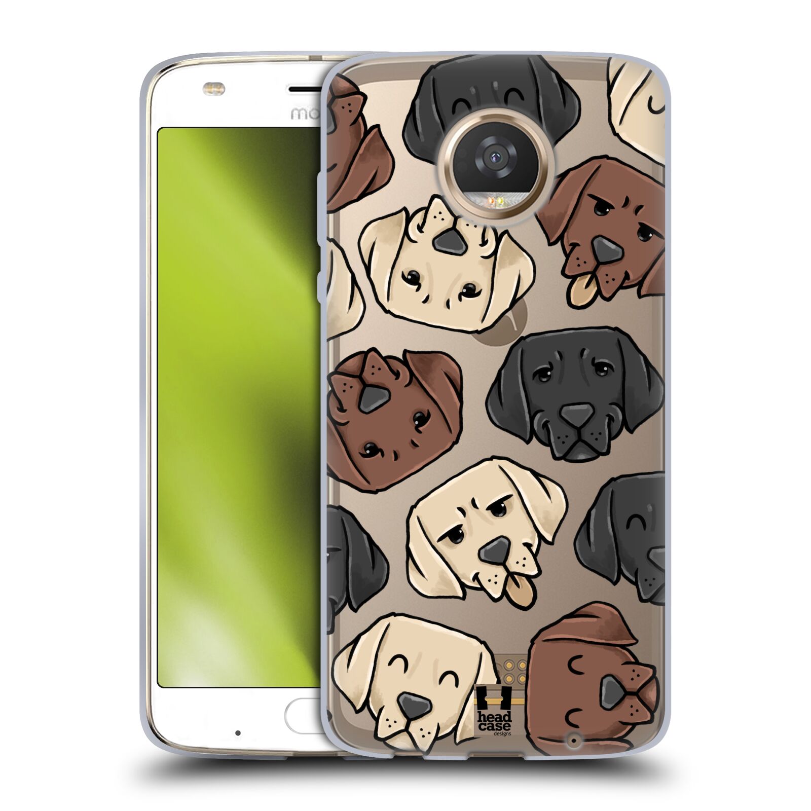 HEAD CASE DOG HEAD PATTERNS SOFT GEL CASE FOR MOTOROLA PHONES - Picture 12 of 12