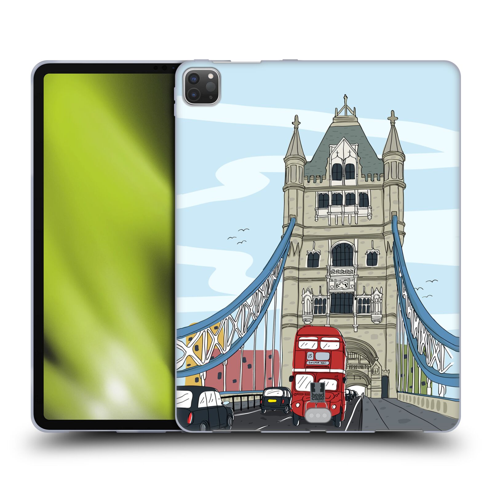 HEAD CASE DESIGNS DOODLE CITIES SERIES 2-SOFT-GEL-SCHUTZHÜLLE FÜR APPLE SAMSUNG KINDLE - Bild 8 von 10