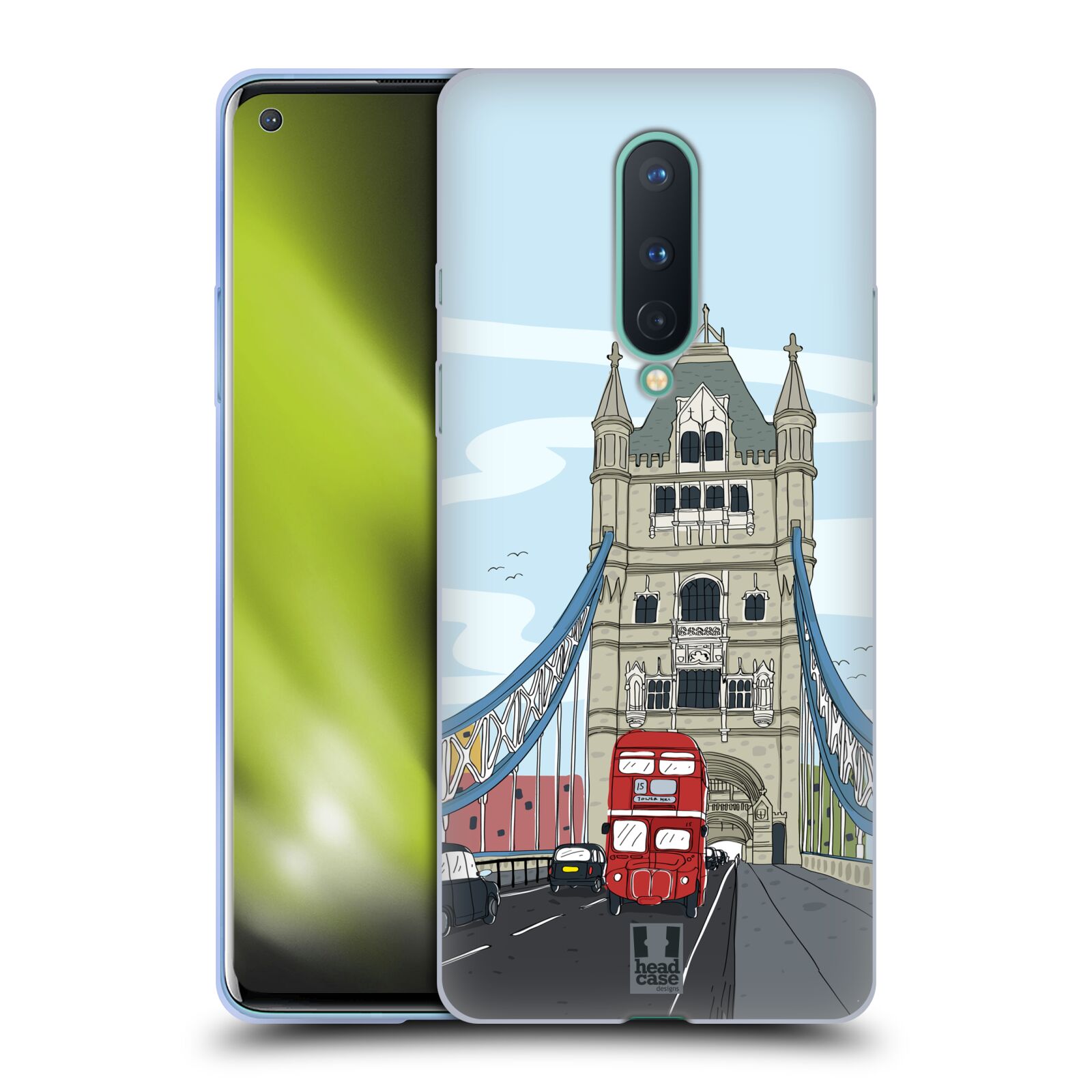 FUNDA HEAD CASE DESIGNS SERIE 2 DOODLE CITIES PARA TELÉFONOS GOOGLE ONEPLUS - Imagen 8 de 10