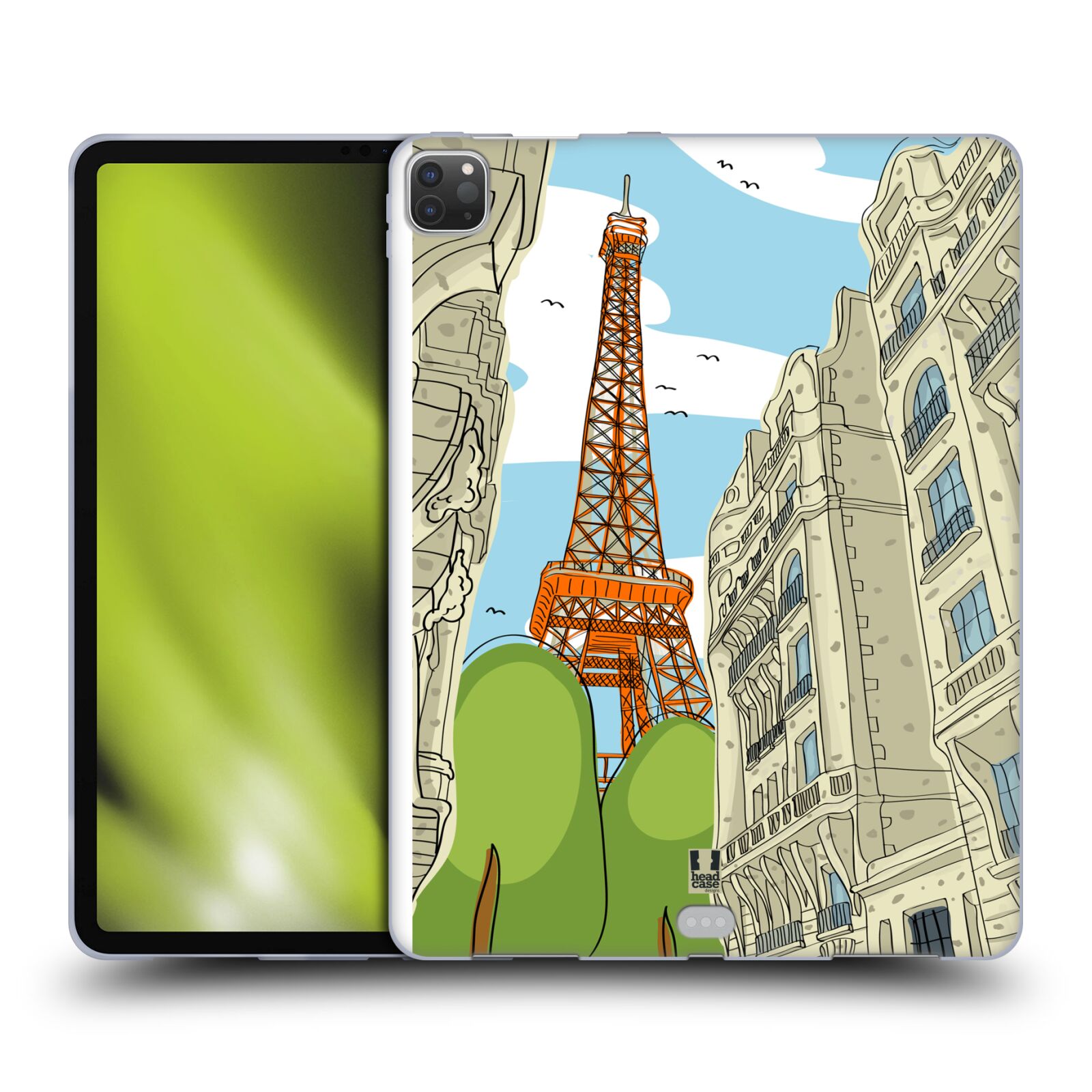 HEAD CASE DESIGNS DOODLE CITIES SERIES 2-SOFT-GEL-SCHUTZHÜLLE FÜR APPLE SAMSUNG KINDLE - Bild 9 von 10