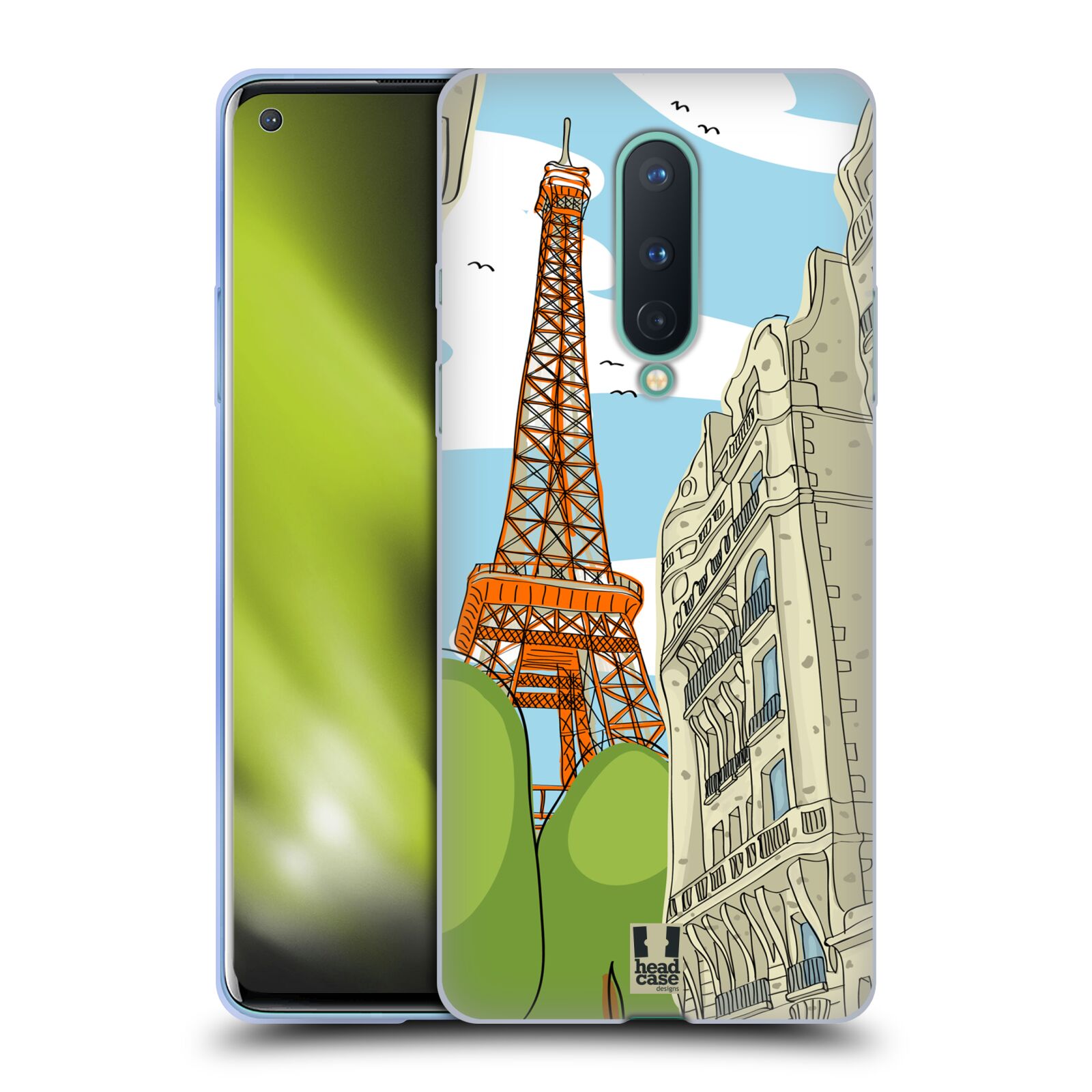 FUNDA HEAD CASE DESIGNS SERIE 2 DOODLE CITIES PARA TELÉFONOS GOOGLE ONEPLUS - Imagen 9 de 10