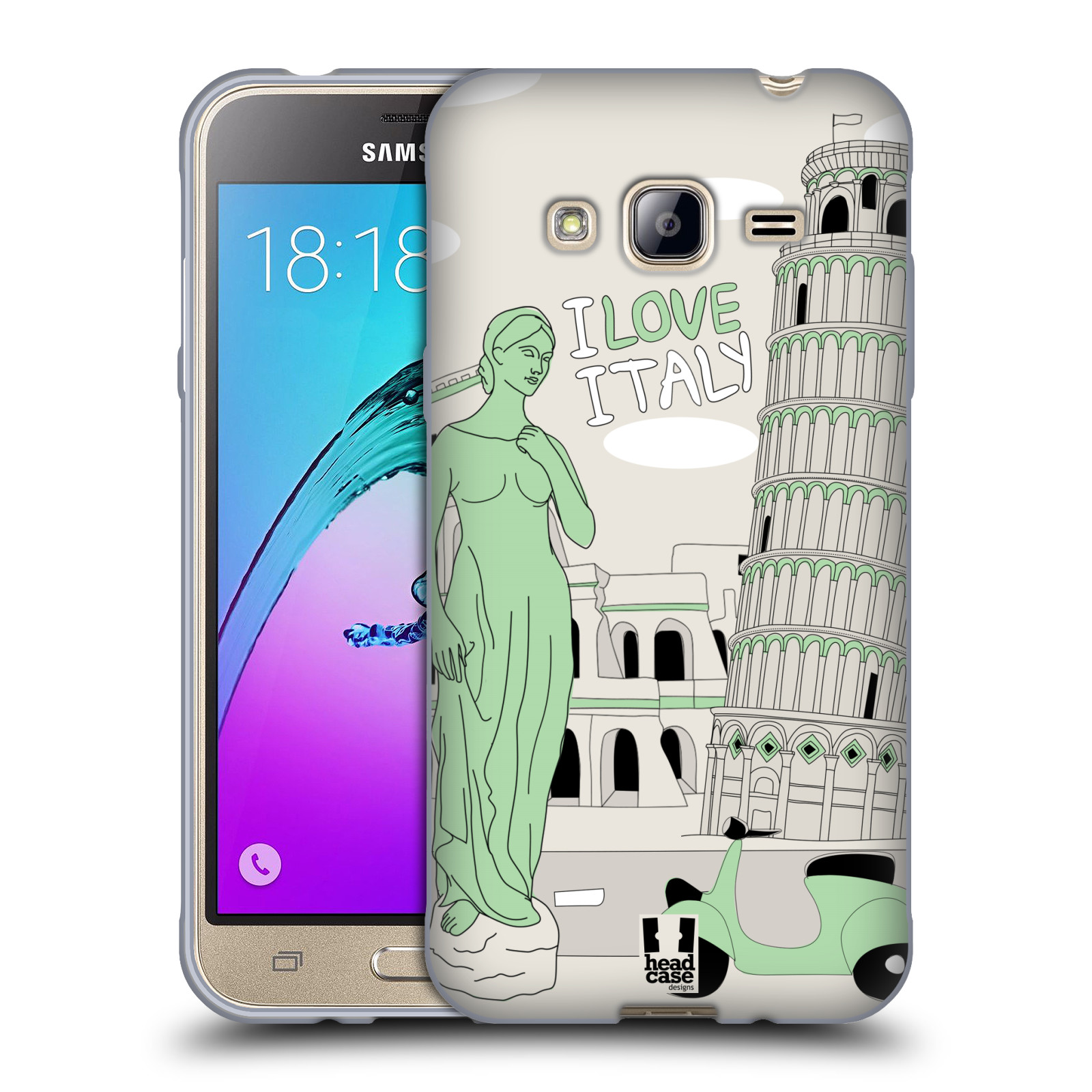 FUNDA HEAD CASE DESIGNS CON DIBUJO DE DOODLE CITIES SERIE 3 PARA TELÉFONOS SAMSUNG 3 - Imagen 9 de 10