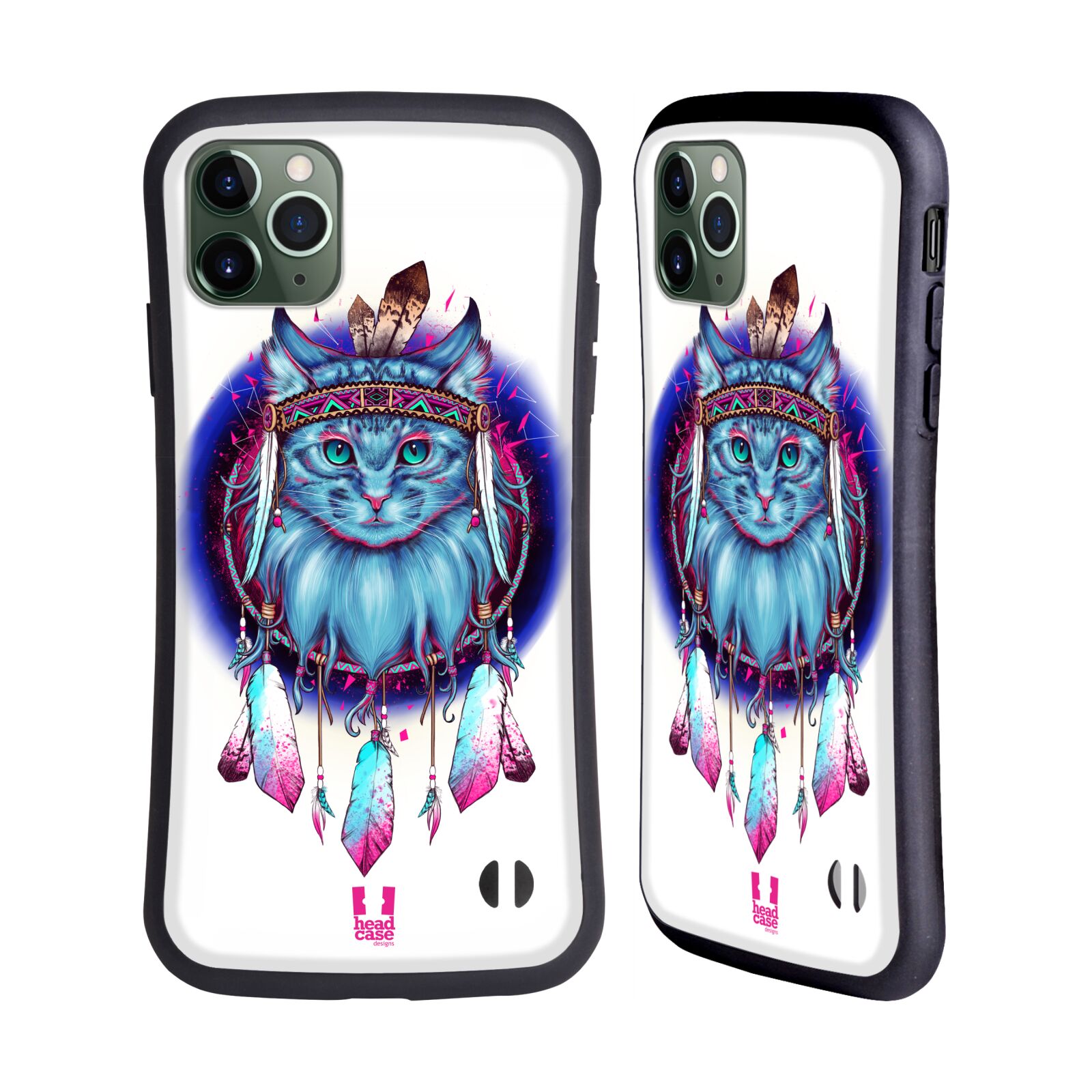 HEAD CASE DESIGNS DREAMCATCHER ANIMALS HYBRID CASE FOR APPLE iPHONES PHONES - Picture 8 of 10