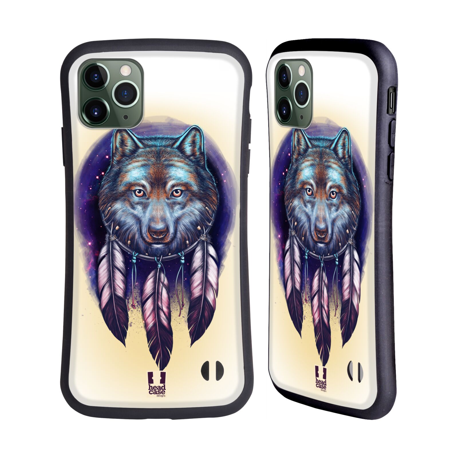 HEAD CASE DESIGNS DREAMCATCHER ANIMALS HYBRID CASE FOR APPLE iPHONES PHONES - Picture 10 of 10