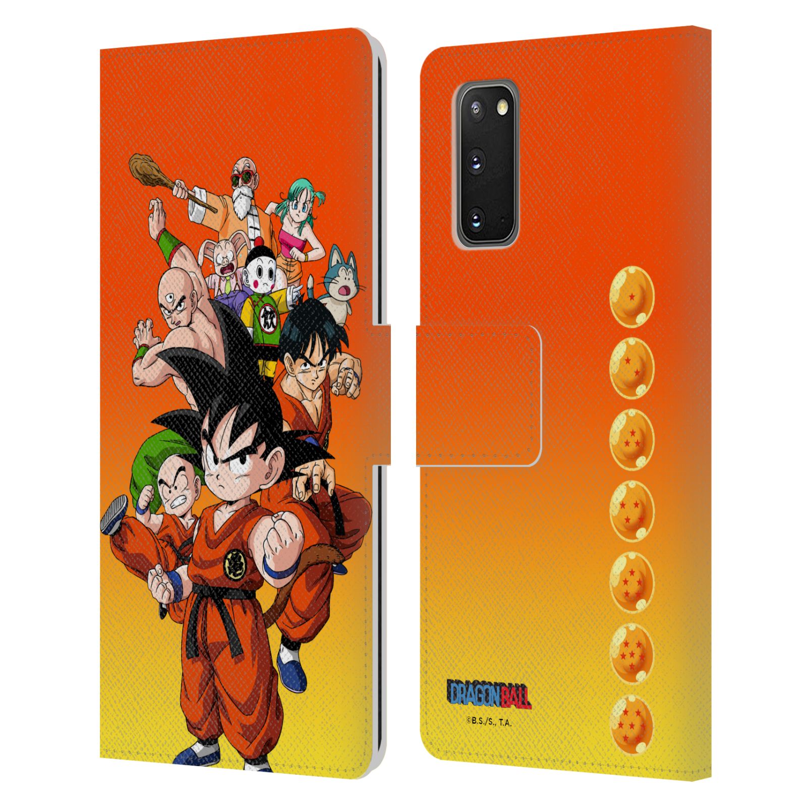 OFFICIAL DRAGON BALL CHARACTERS LEATHER BOOK WALLET CASE FOR SAMSUNG PHONES 1 - Picture 8 of 11