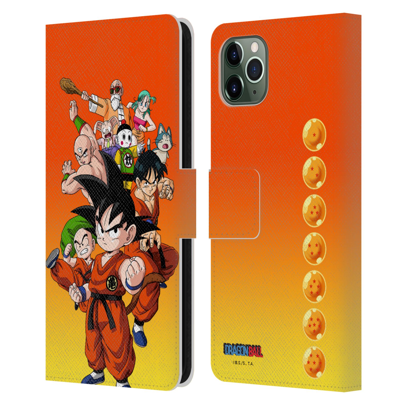 OFFICIAL DRAGON BALL CHARACTERS LEATHER BOOK WALLET CASE FOR APPLE iPHONE PHONES - Picture 8 of 11