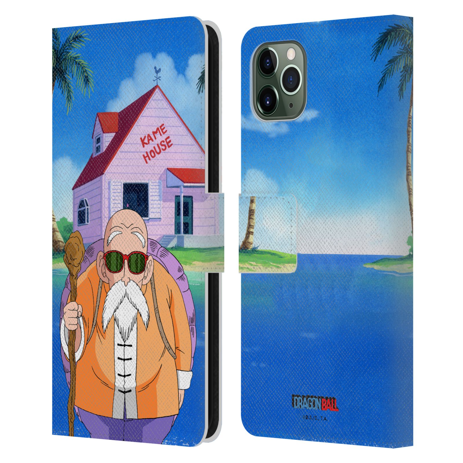 OFFICIAL DRAGON BALL CHARACTERS LEATHER BOOK WALLET CASE FOR APPLE iPHONE PHONES - Picture 10 of 11