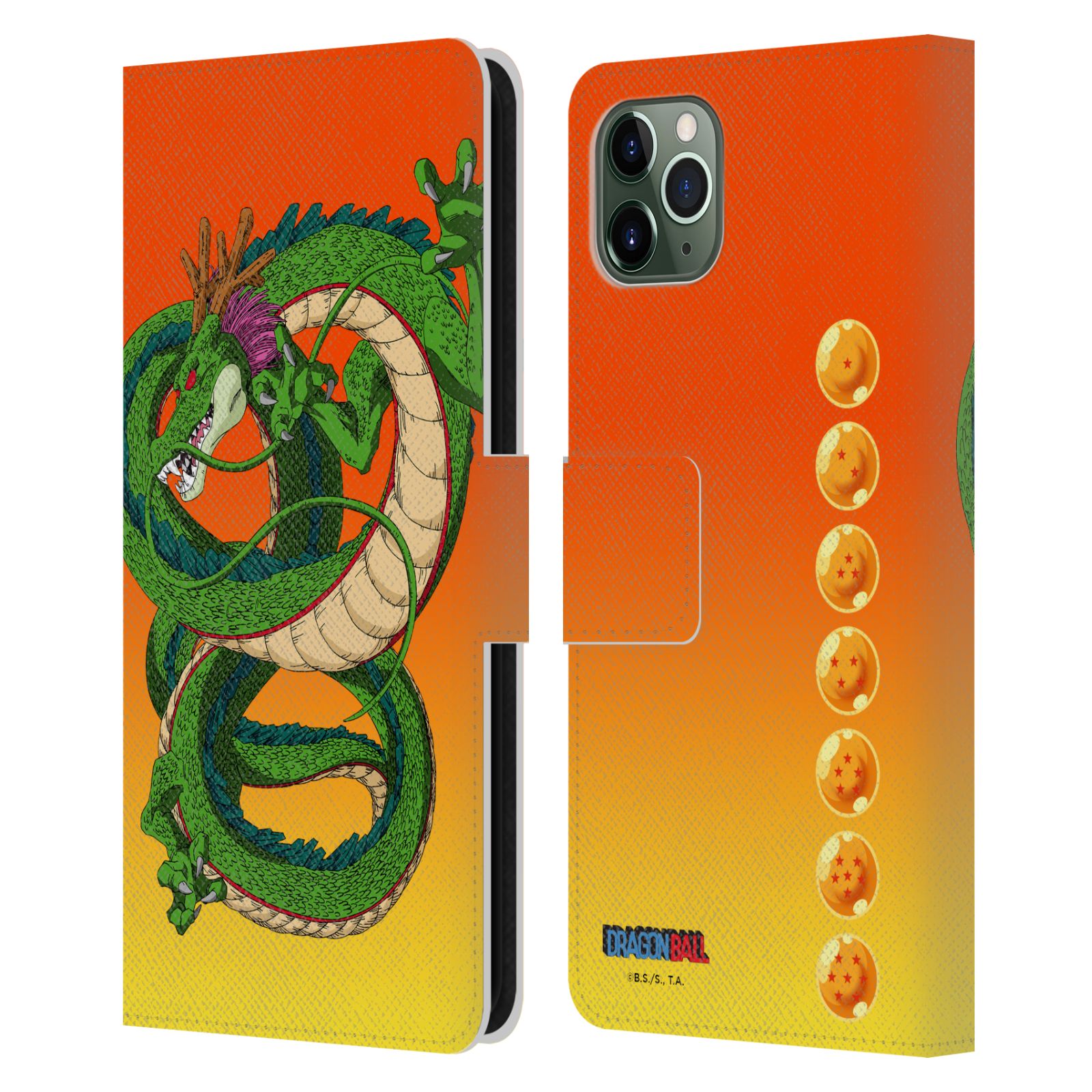 OFFICIAL DRAGON BALL CHARACTERS LEATHER BOOK WALLET CASE FOR APPLE iPHONE PHONES - Picture 11 of 11