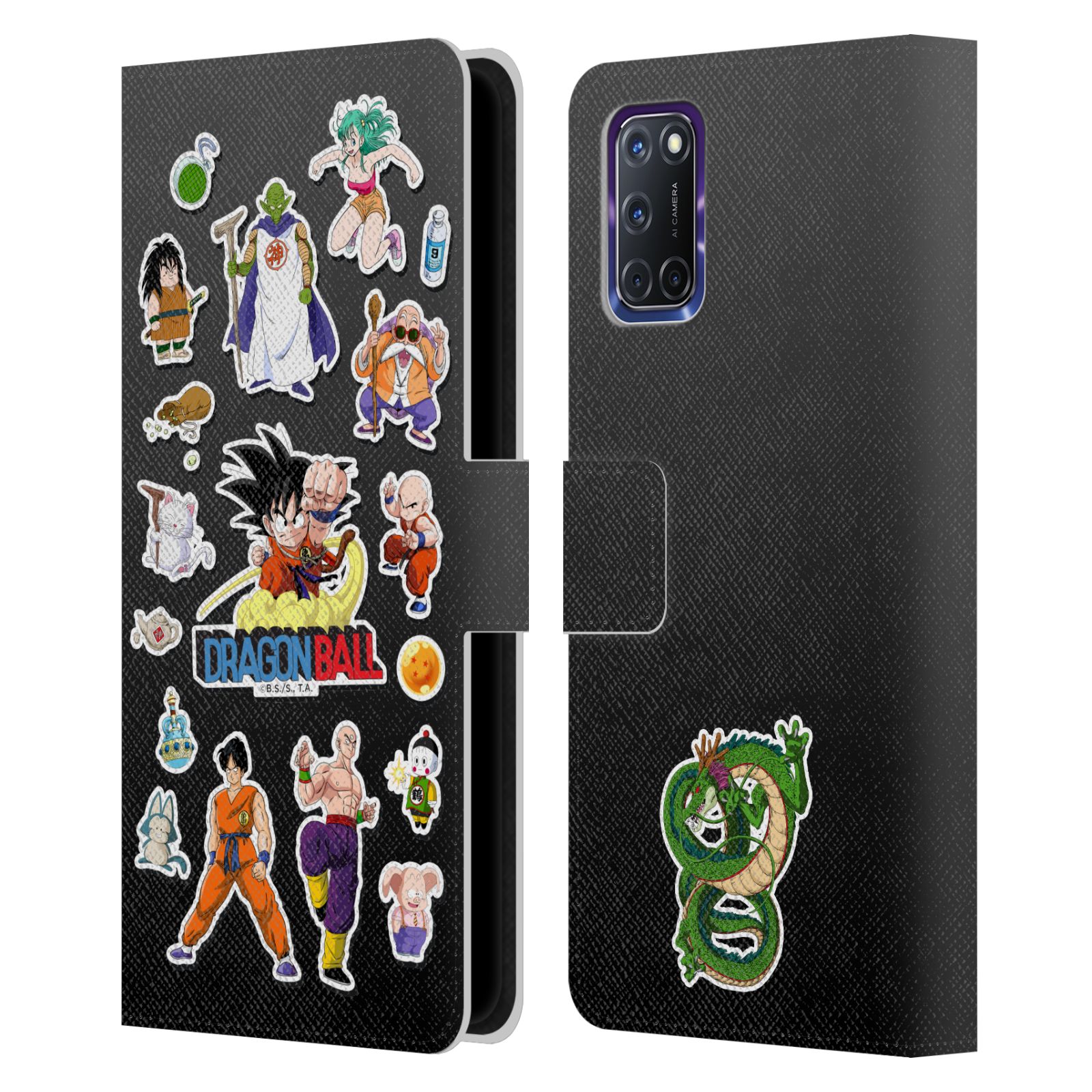 OFFICIAL DRAGON BALL ICONIC LEATHER BOOK WALLET CASE COVER FOR OPPO PHONES - Picture 7 of 11