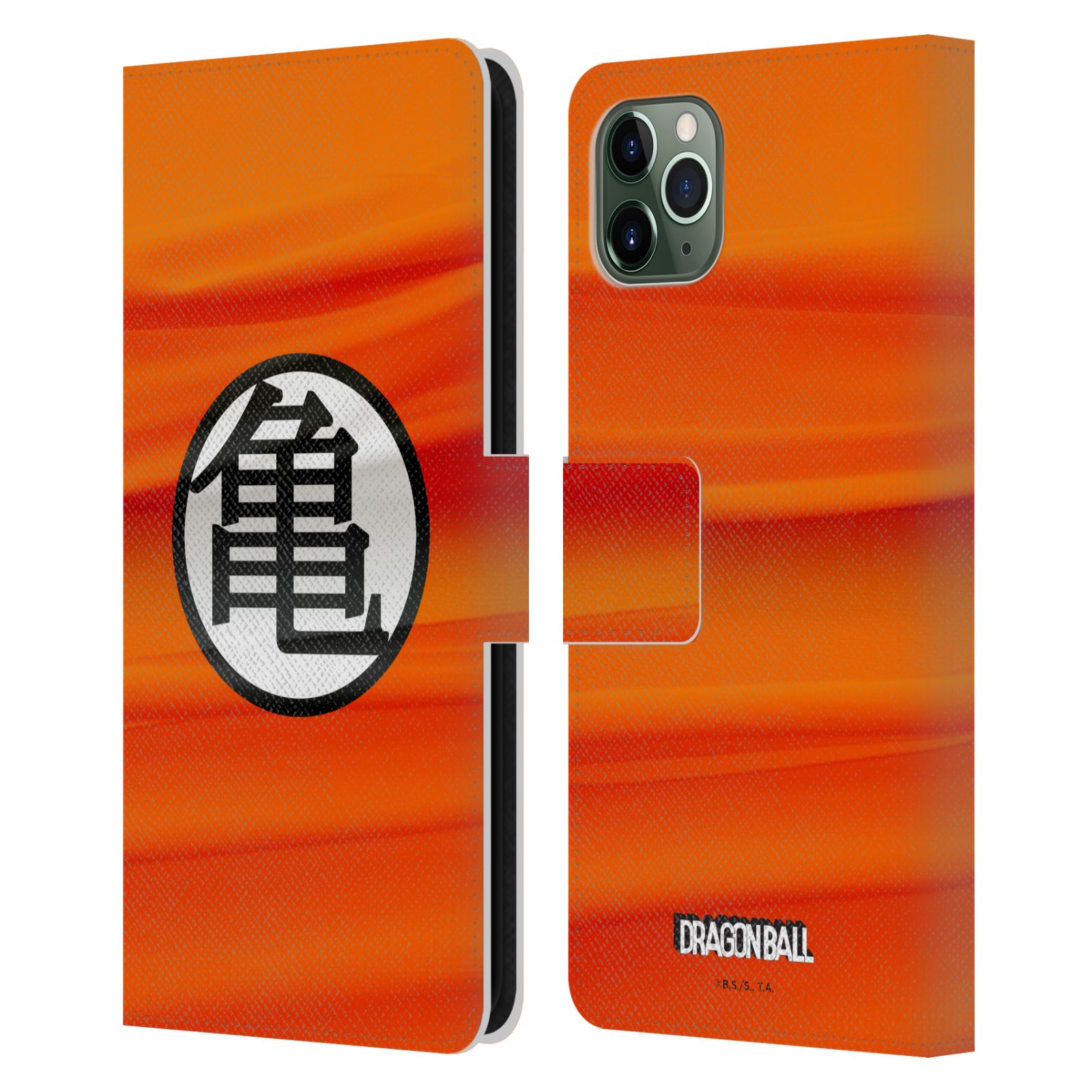 OFFICIAL DRAGON BALL ICONIC LEATHER BOOK WALLET CASE FOR APPLE iPHONE PHONES