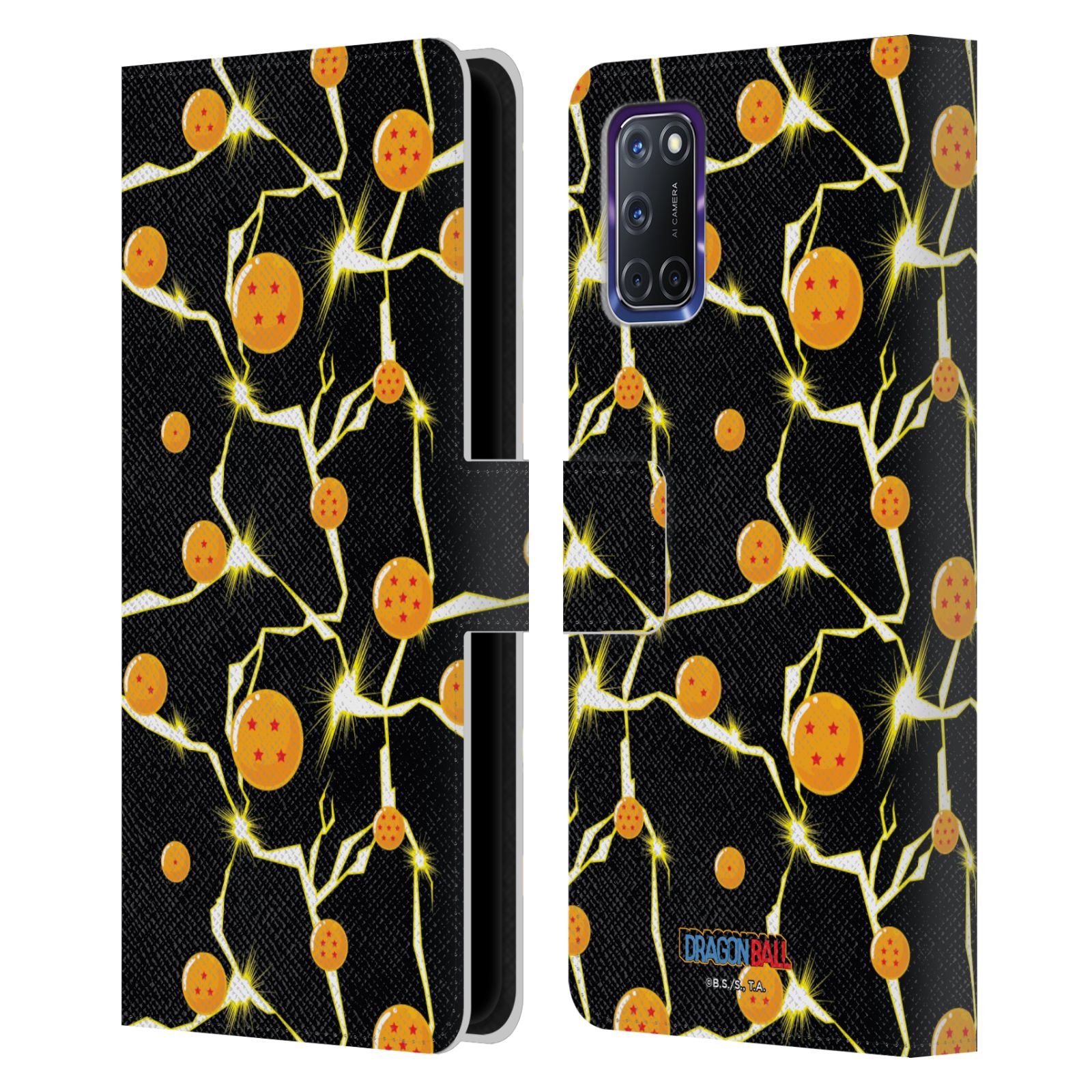 OFFICIAL DRAGON BALL ICONIC LEATHER BOOK WALLET CASE COVER FOR OPPO PHONES - Picture 11 of 11