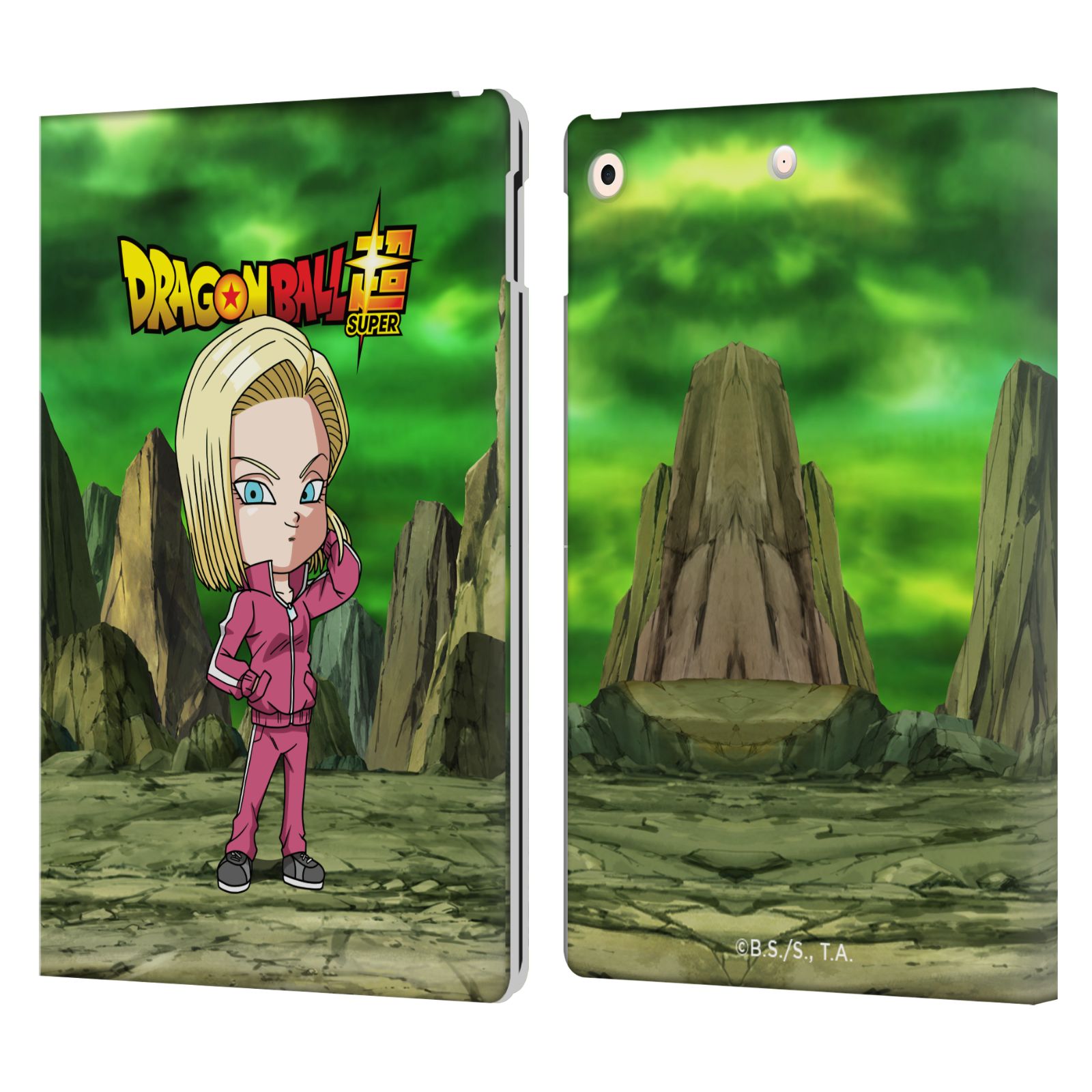 Android 18 Leather Wallet Case for iPad 10.2″