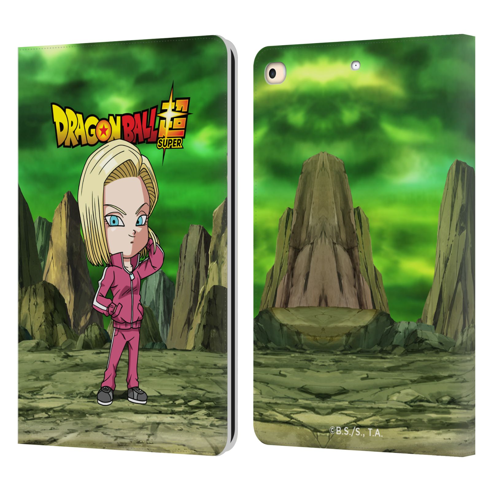Android 18 Leather Wallet Case for iPad 9.7″ (2017/2018)