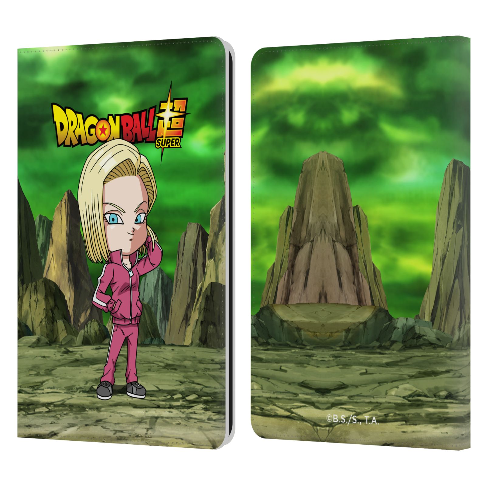 Android 18 Leather Wallet Case for Kindle Paperwhite (3rd gen)