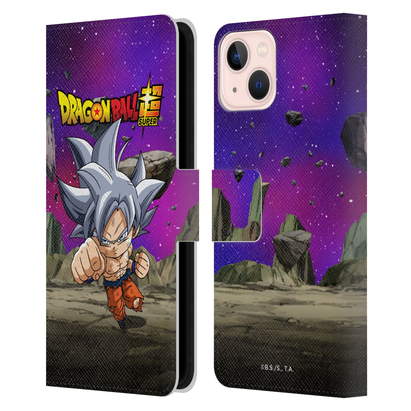 Ultra Instinct Goku Leather Wallet Case for iPhone 13