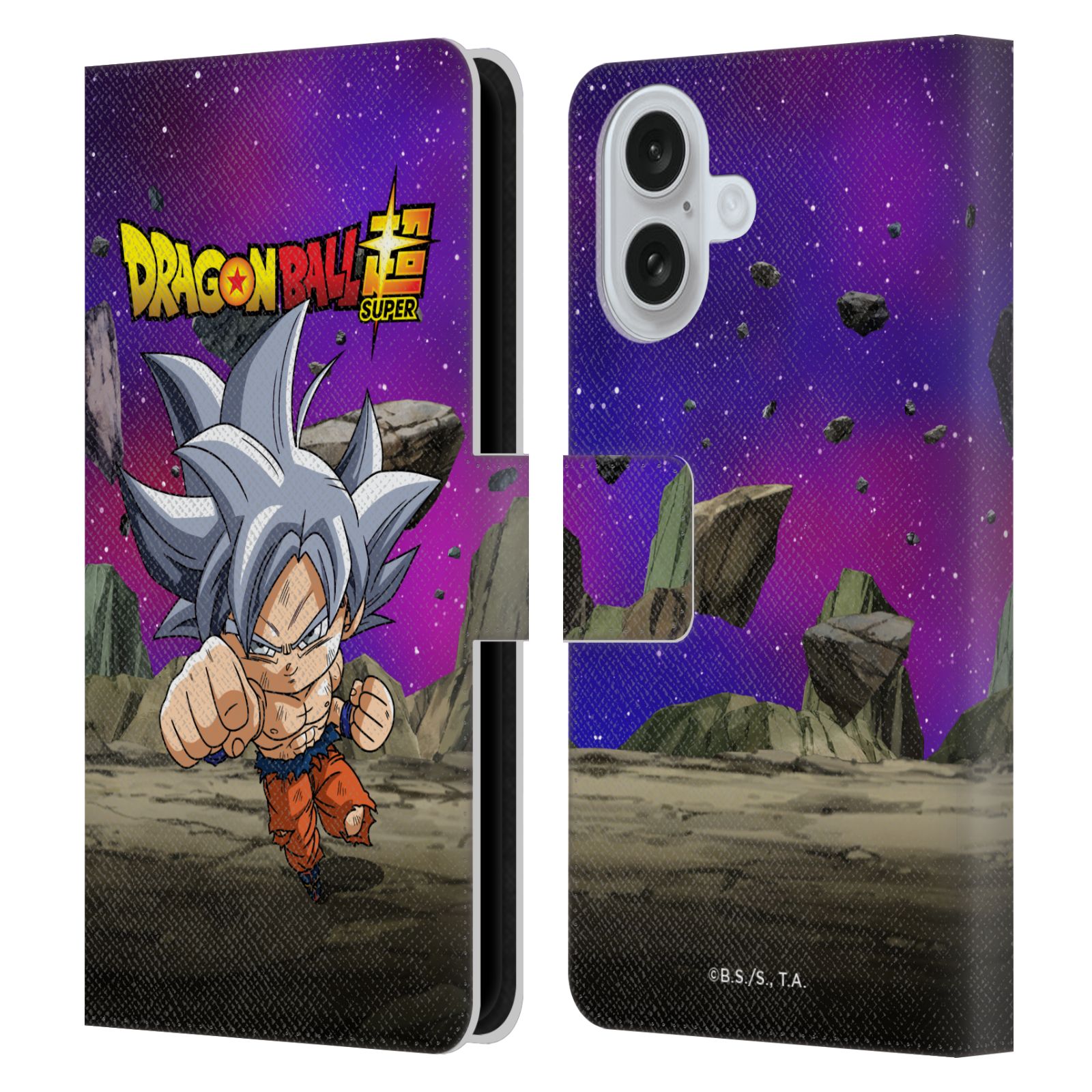 Ultra Instinct Goku Leather Wallet Case for iPhone 16
