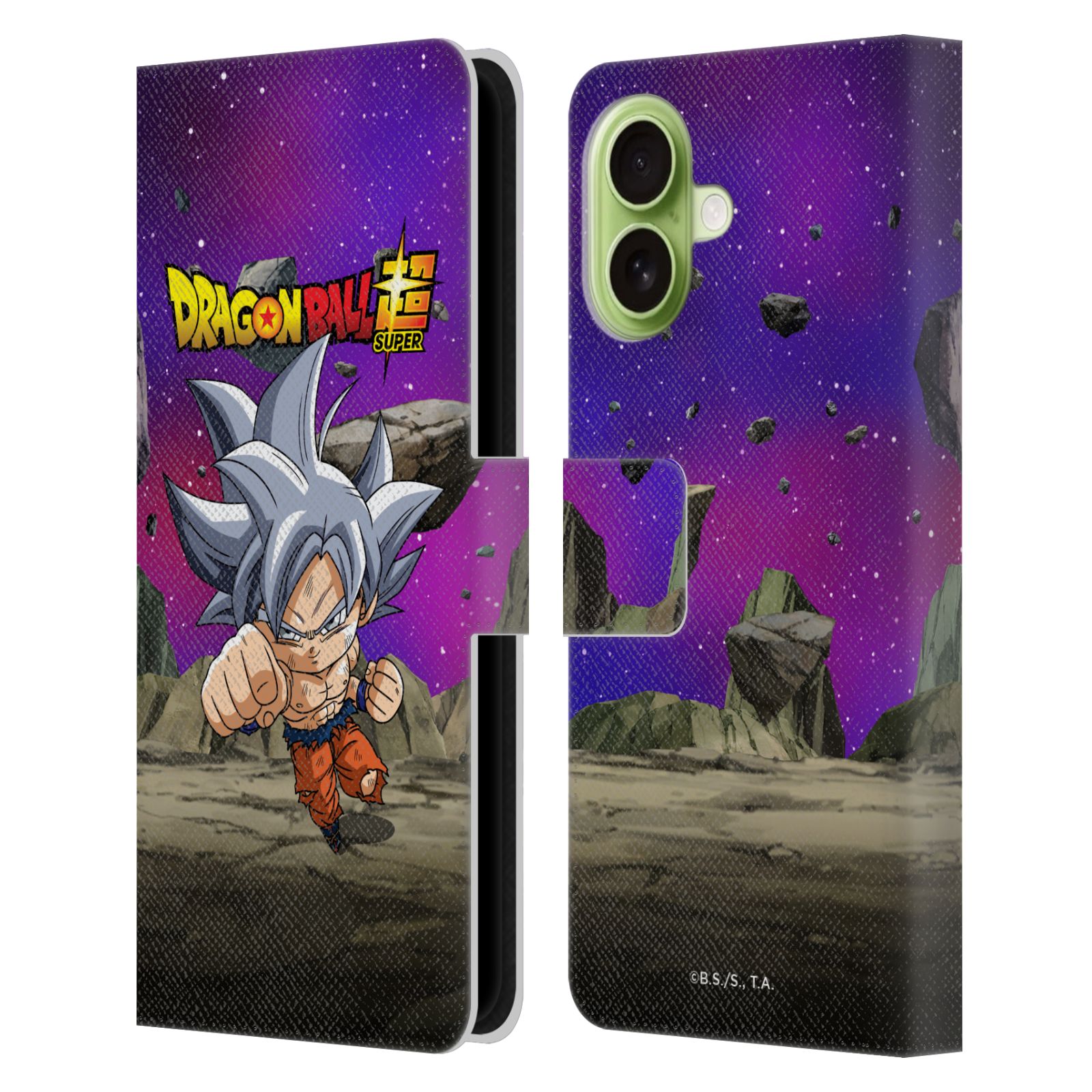 Ultra Instinct Goku Leather Wallet Case for iPhone 17