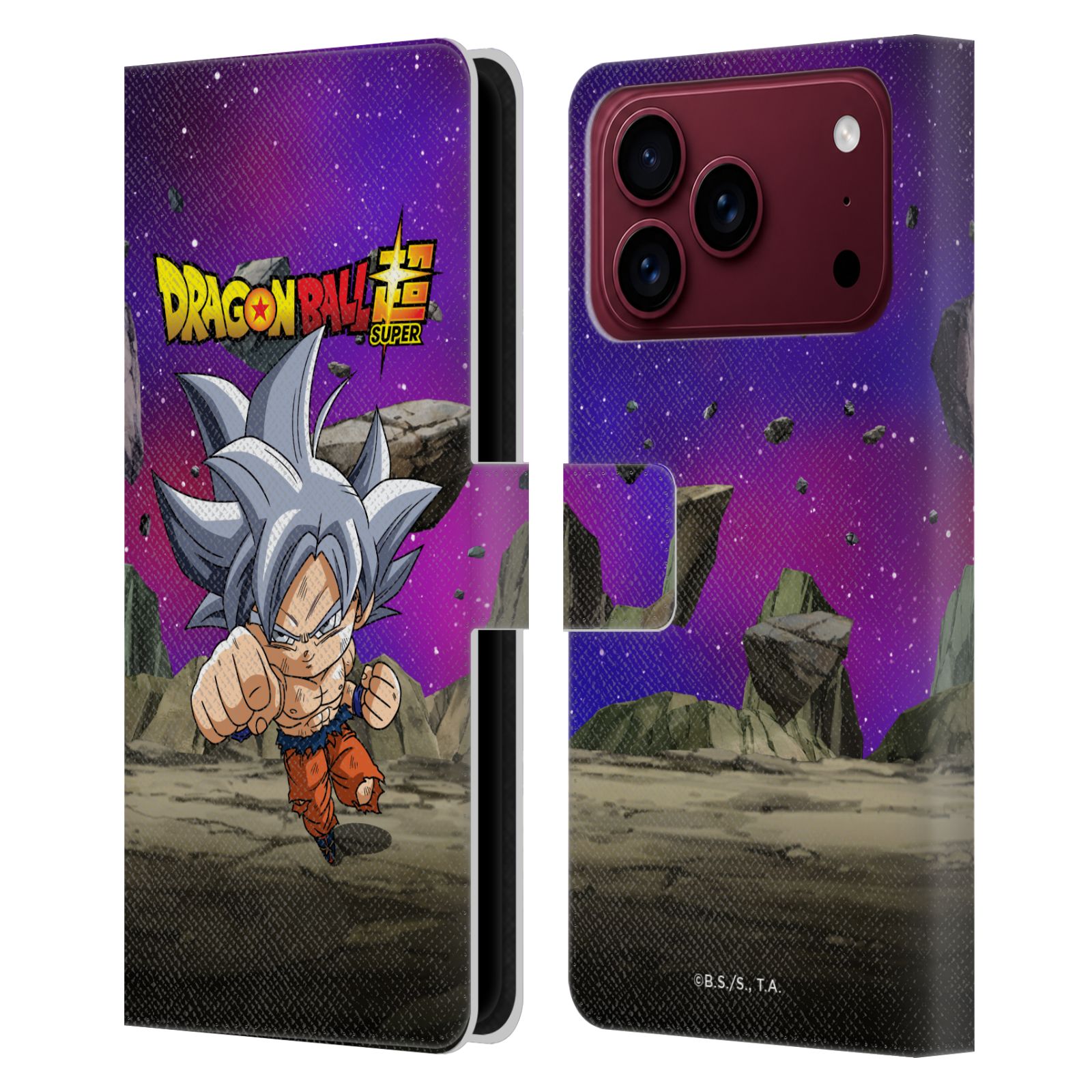 Ultra Instinct Goku Leather Wallet Case for iPhone 18 Pro Max