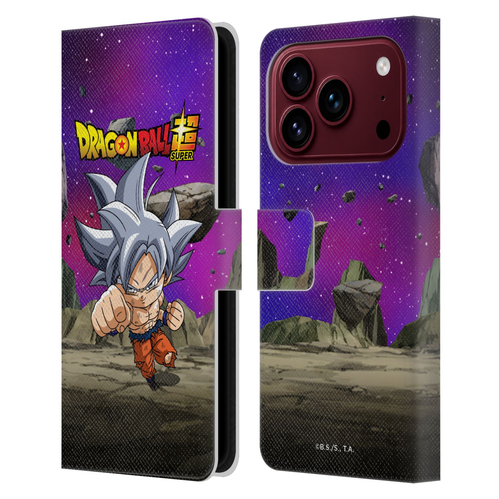 Ultra Instinct Goku Leather Wallet Case for iPhone 18 Pro
