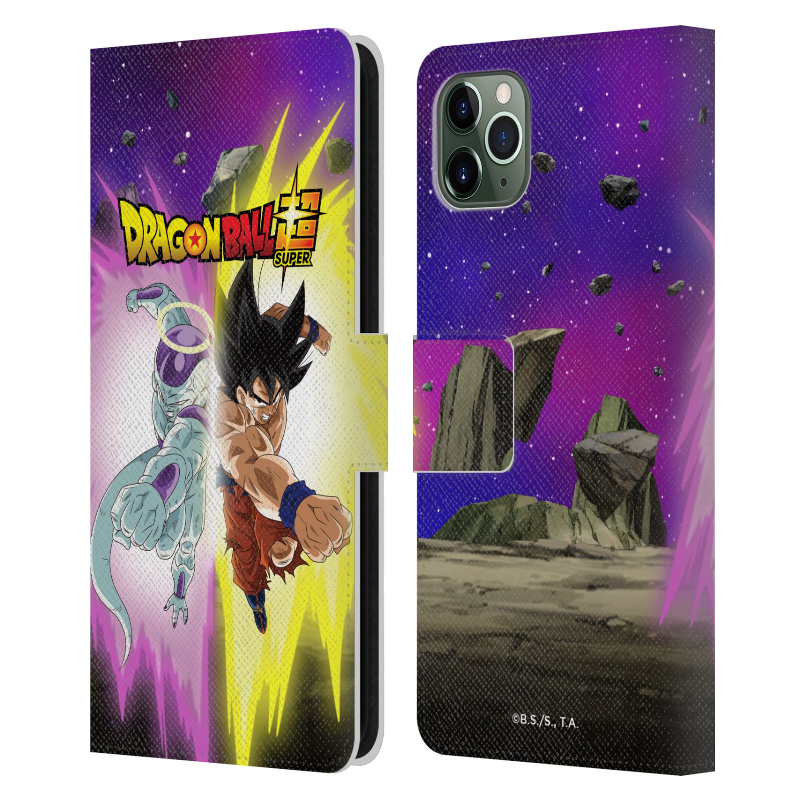 DRAGON BALL SUPER UNIVERSE SURVIVAL ARC LEATHER BOOK CASE FOR APPLE iPHONE - Picture 7 of 9
