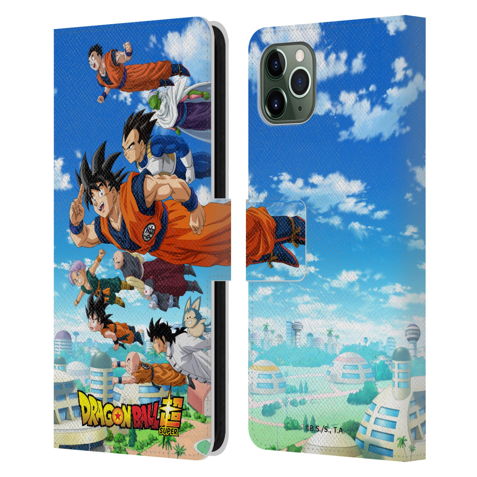 DRAGON BALL SUPER UNIVERSE SURVIVAL ARC LEATHER BOOK CASE FOR APPLE iPHONE - Picture 8 of 9