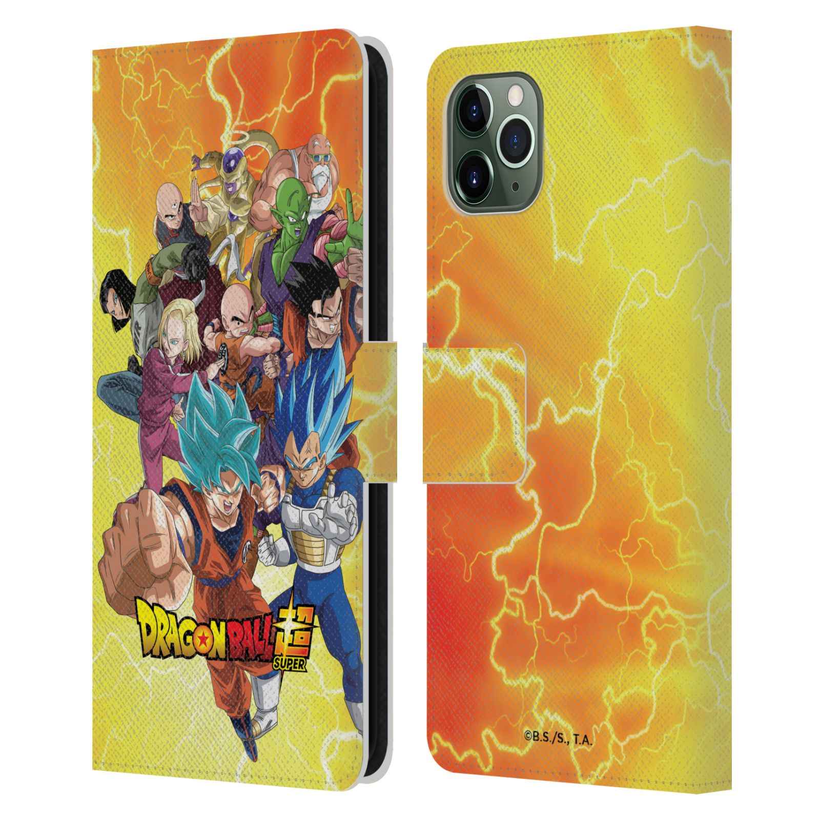 DRAGON BALL SUPER UNIVERSE SURVIVAL ARC LEATHER BOOK CASE FOR APPLE iPHONE - Picture 9 of 9
