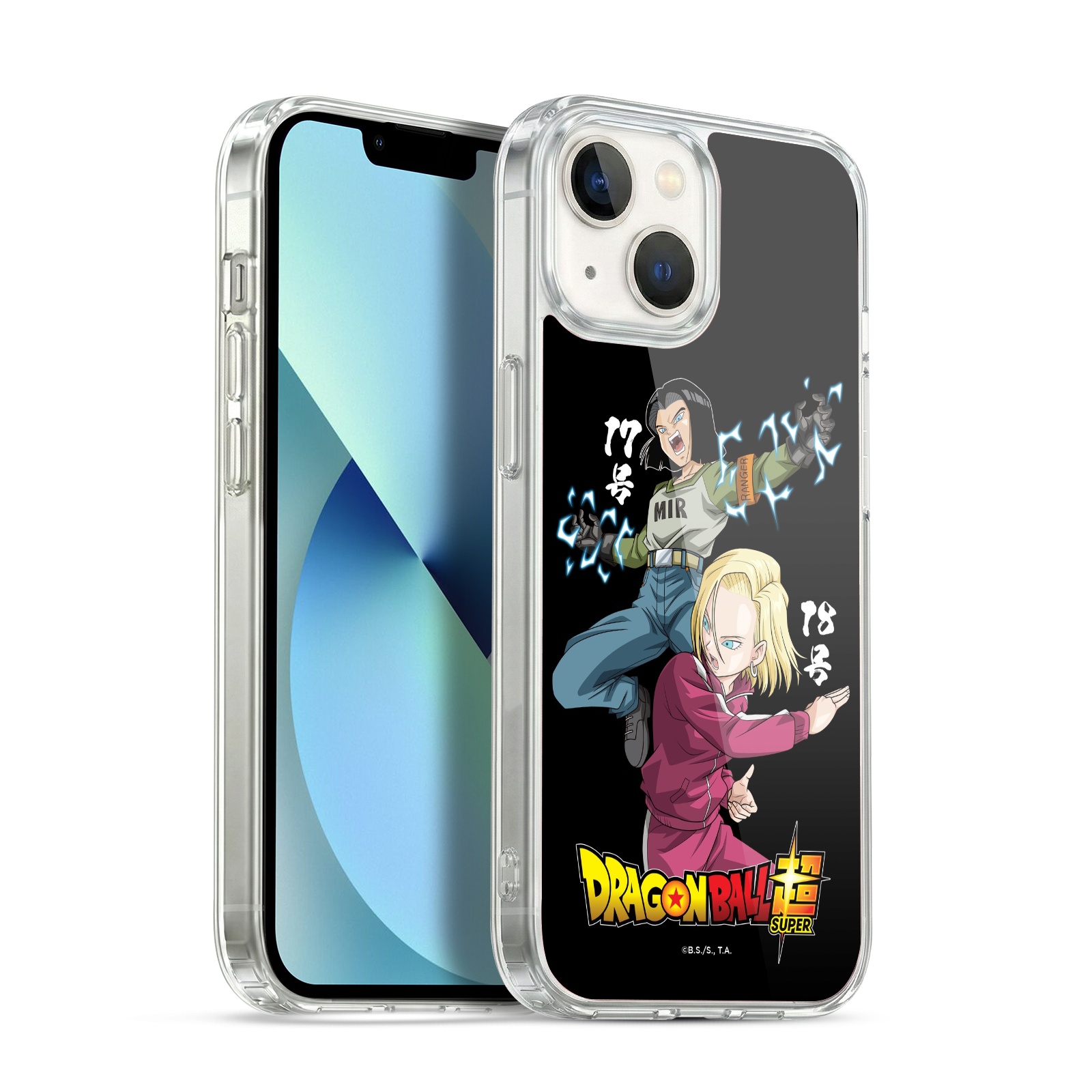 Android 17 & 18 Hybrid MagSafe Case for iPhone 13