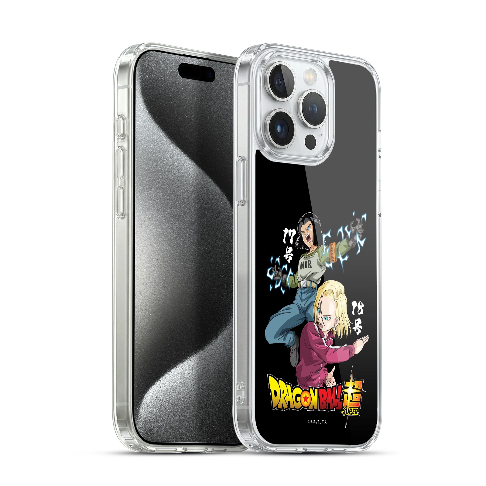 Android 17 & 18 Hybrid MagSafe Case for iPhone 15 Pro Max