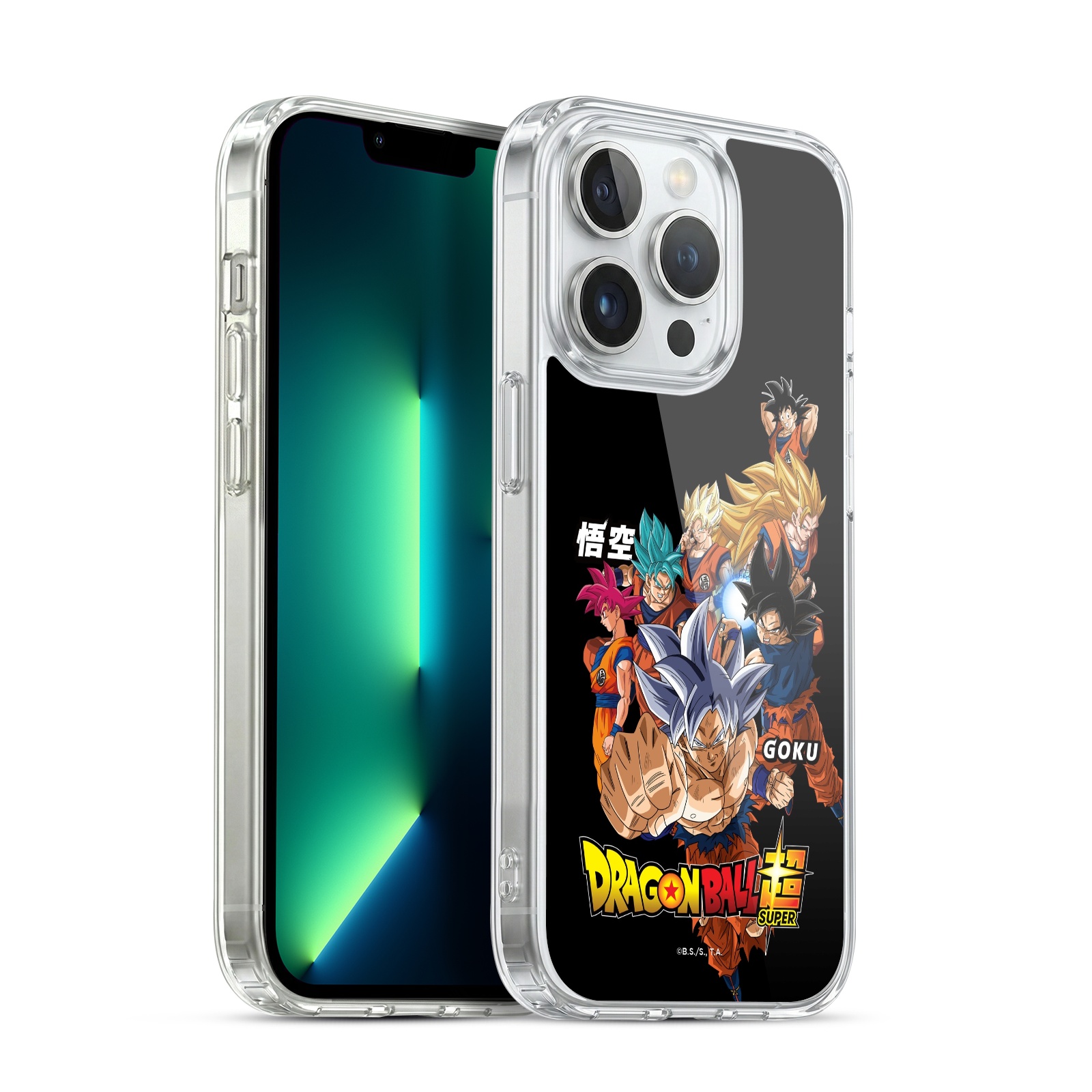 Goku Forms Hybrid MagSafe Case for iPhone 13 Pro