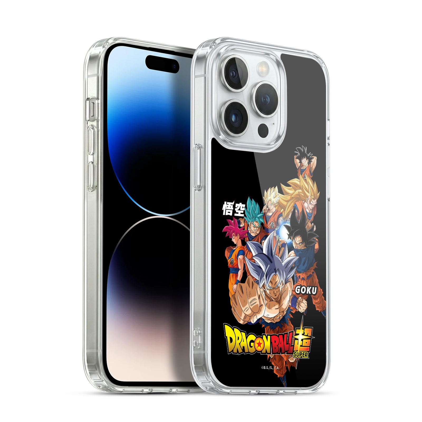 Goku Forms Hybrid MagSafe Case for iPhone 14 Pro