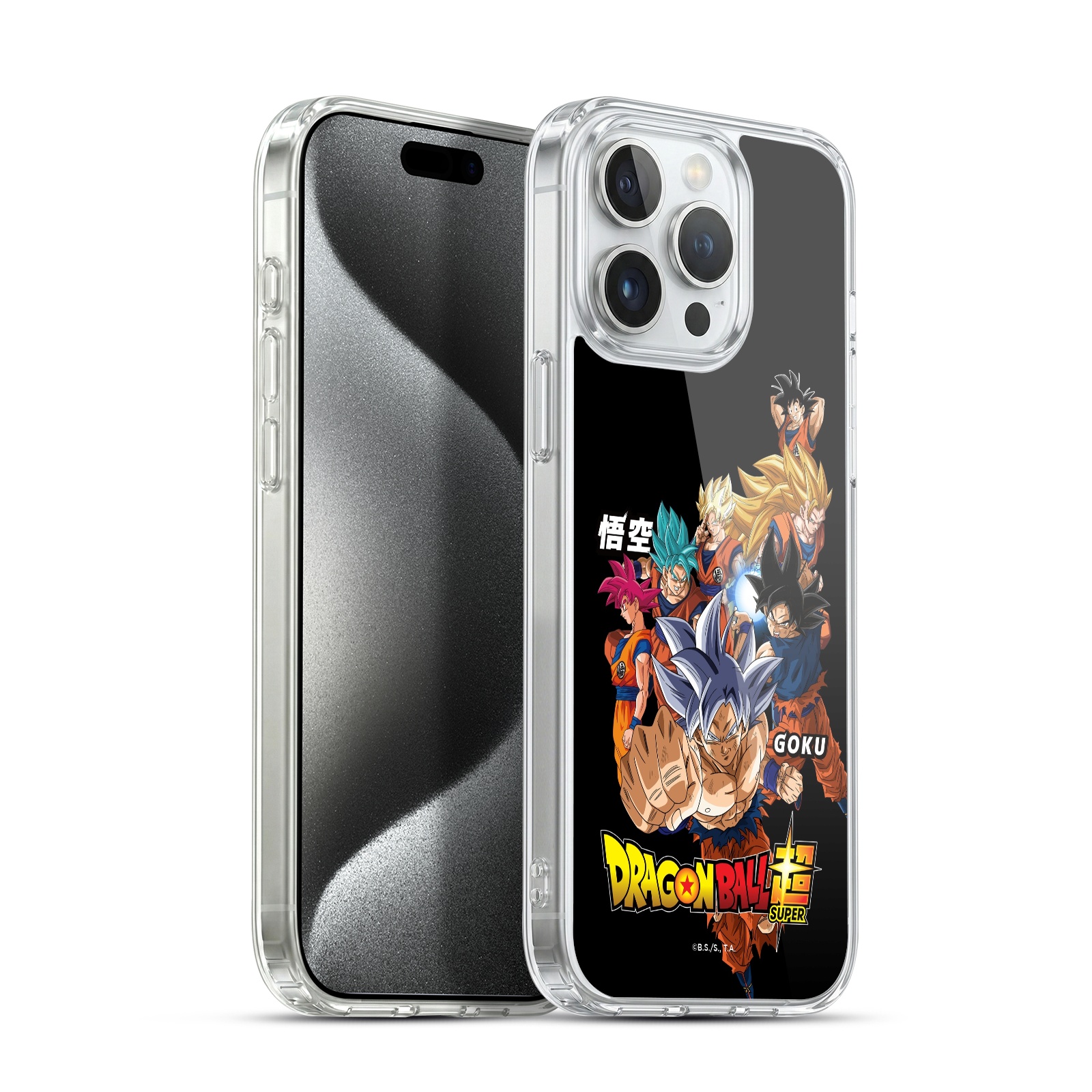 Goku Forms Hybrid MagSafe Case for iPhone 15 Pro Max