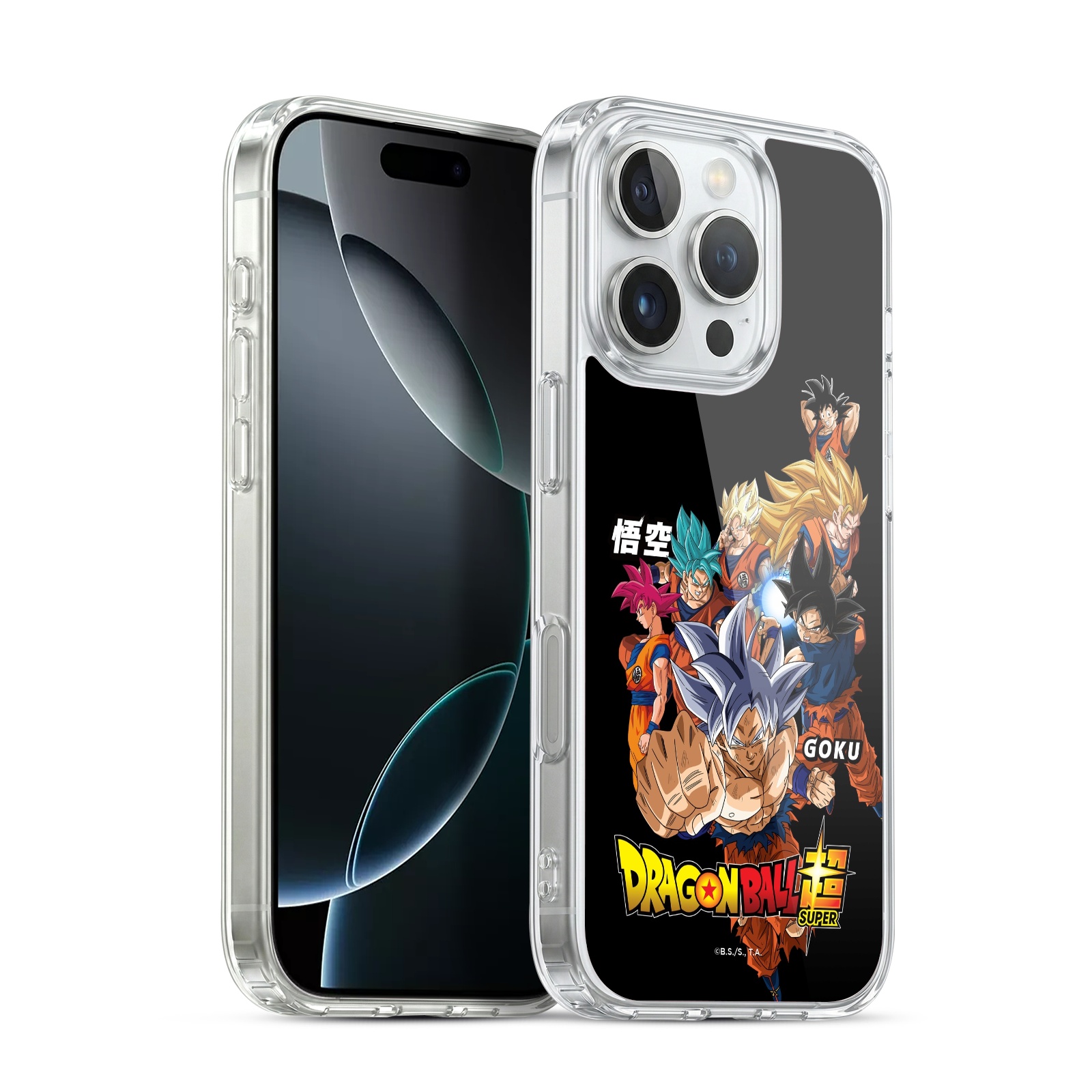 Goku Forms Hybrid MagSafe Case for iPhone 16 Pro