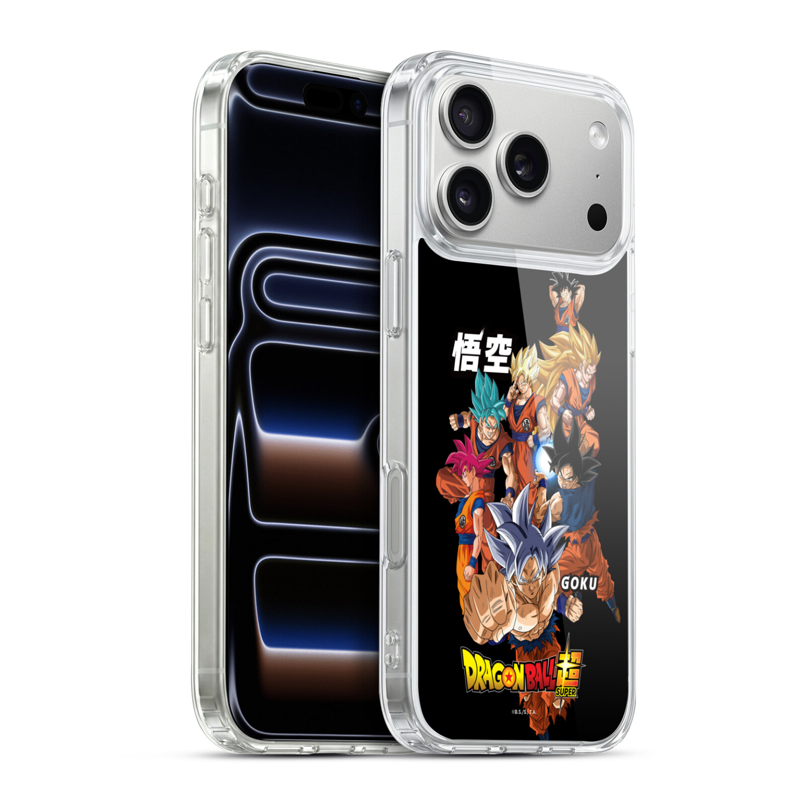 Goku Forms Hybrid MagSafe Case for iPhone 17 Pro Max