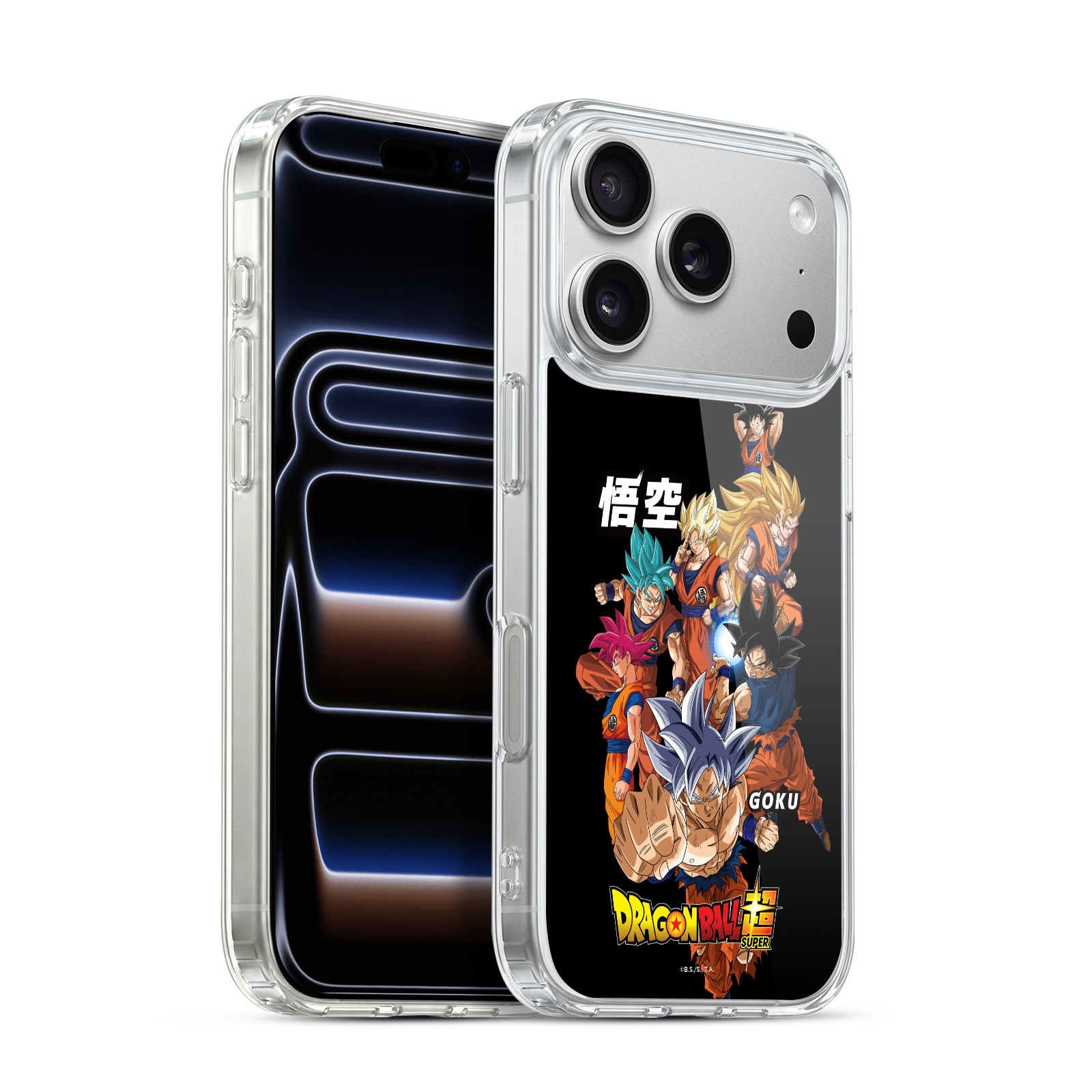 Goku Forms Hybrid MagSafe Case for iPhone 17 Pro