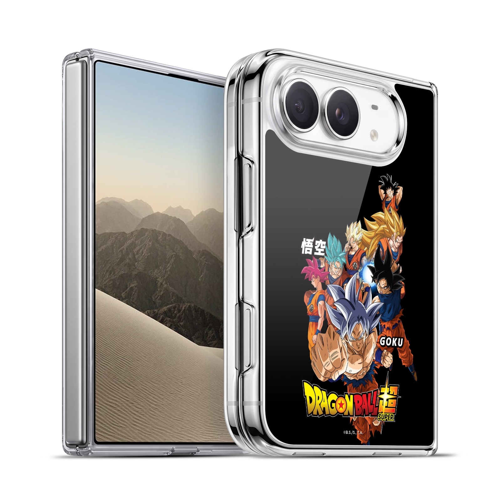 Goku Forms Hybrid MagSafe Case for iPhone Duo