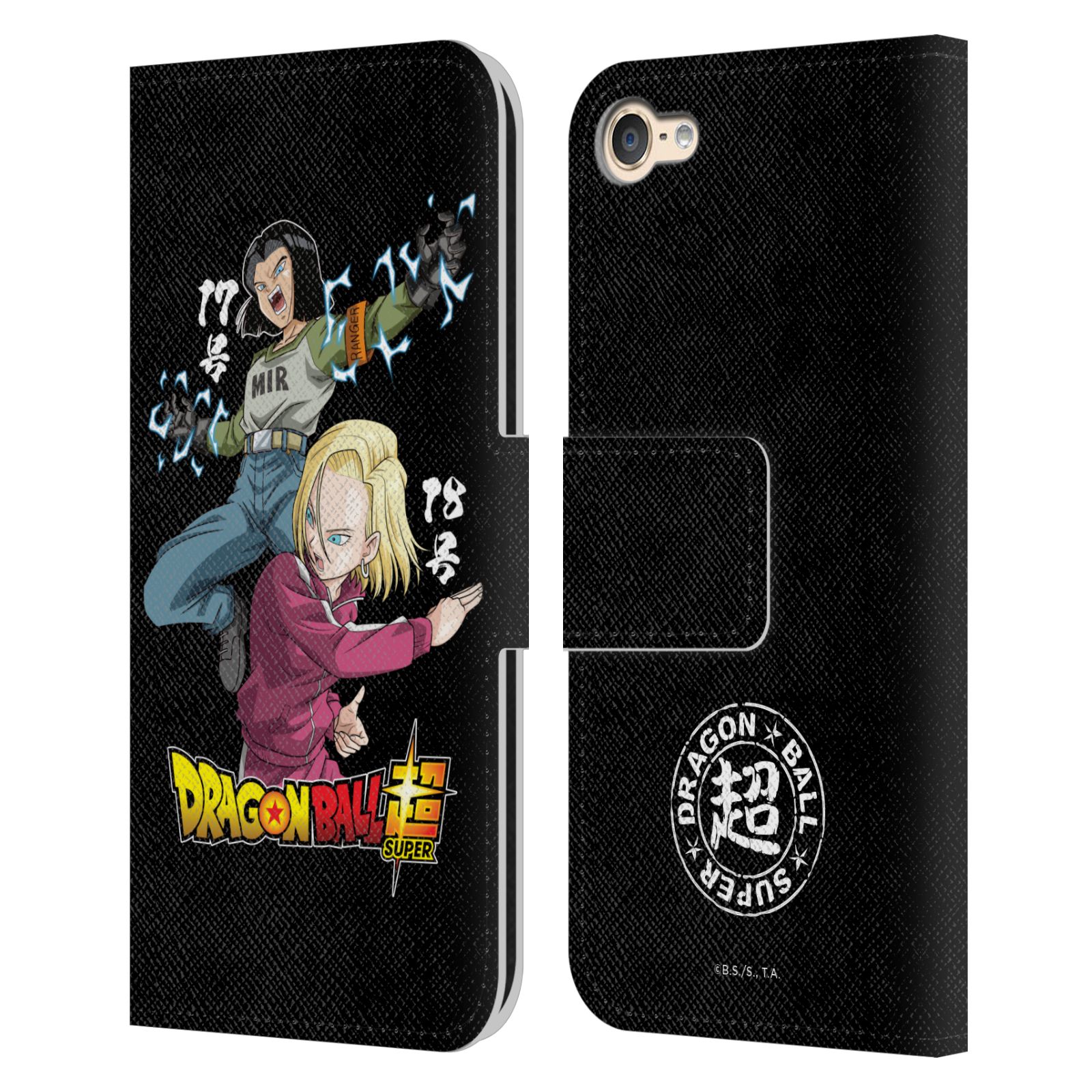 DRAGON BALL SUPER UNIVERSE SURVIVAL CHARACTERS LEATHER BOOK CASE FOR iPOD TOUCH