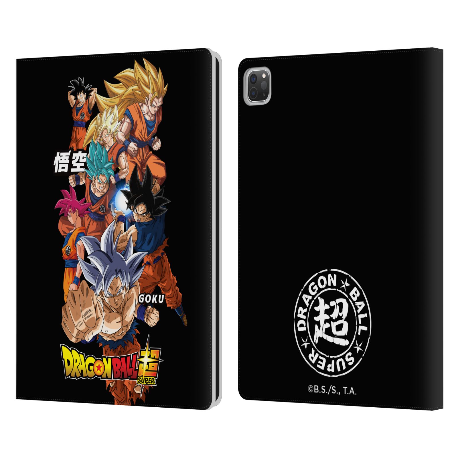 DRAGON BALL SUPER UNIVERSE SURVIVAL CHARACTERS LEATHER BOOK CASE FOR APPLE iPAD - Picture 10 of 11