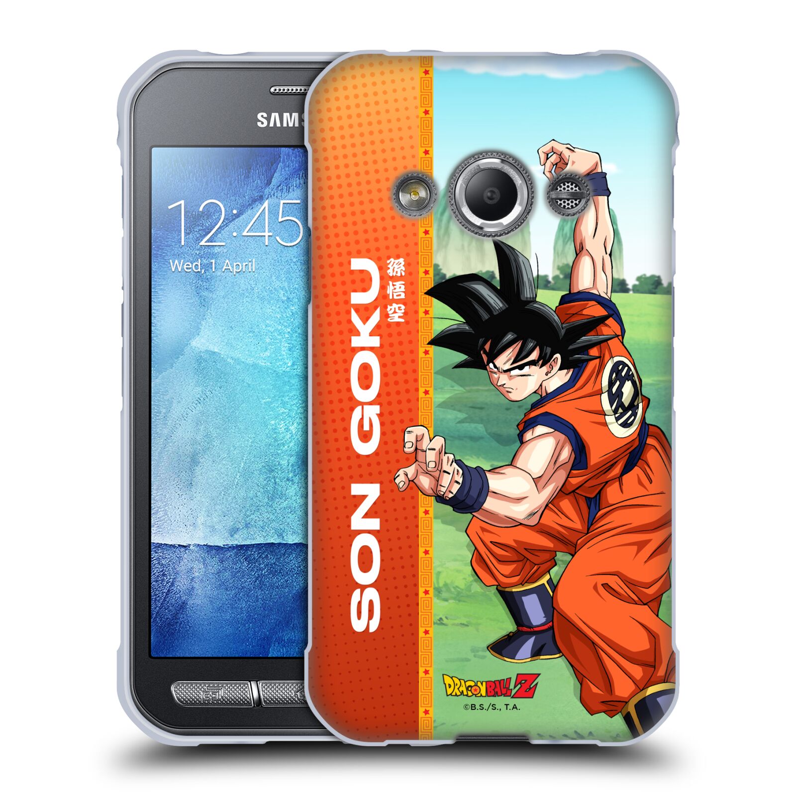 OFFICIAL DRAGON BALL Z SAIYAN ARC CHARACTERS SOFT GEL CASE FOR SAMSUNG PHONES 4 - Picture 11 of 12