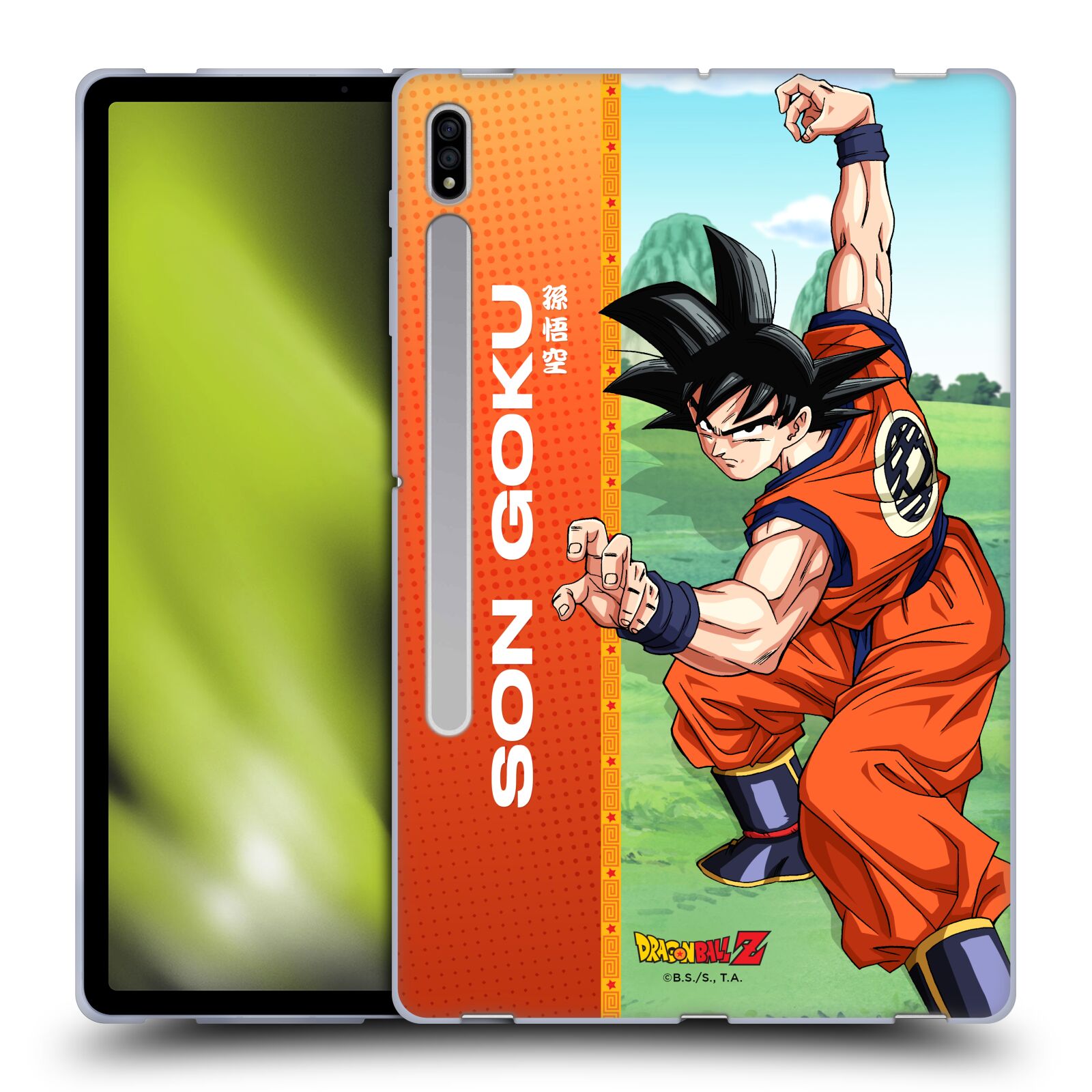 OFFICIAL DRAGON BALL Z SAIYAN ARC CHARACTERS SOFT GEL CASE FOR SAMSUNG TABLETS 1 - Picture 11 of 12