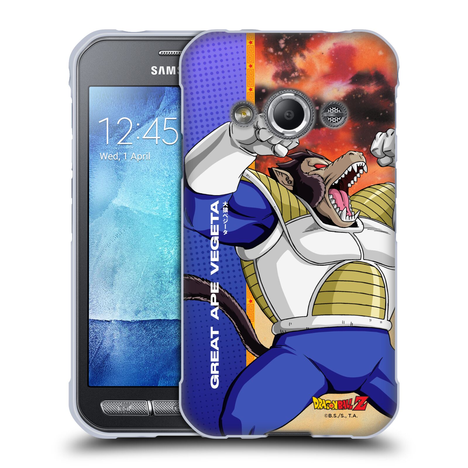 OFFICIAL DRAGON BALL Z SAIYAN ARC CHARACTERS SOFT GEL CASE FOR SAMSUNG PHONES 4 - Picture 8 of 12