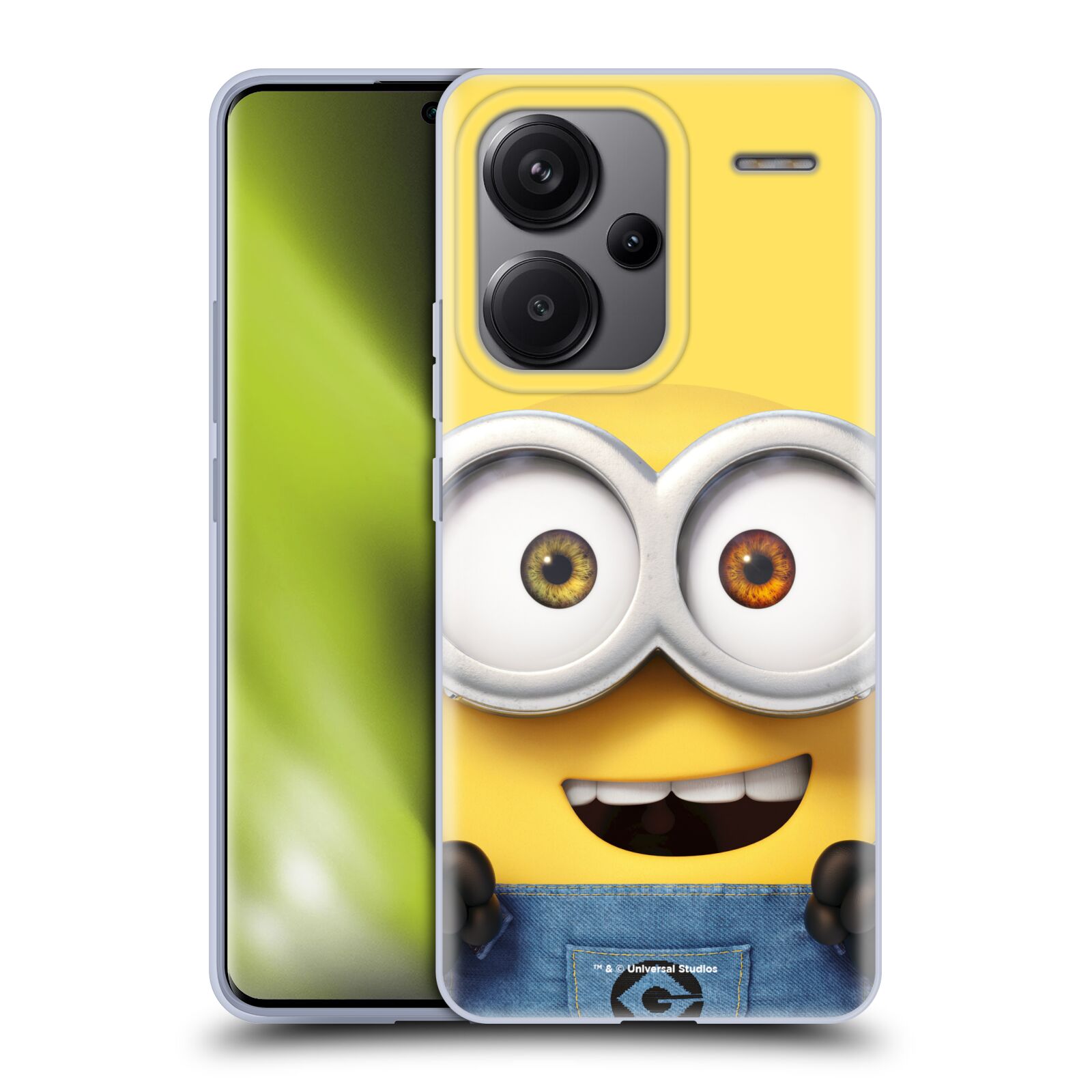 Silikonové pouzdro - Xiaomi Redmi Note 13 Pro Plus 5G - Head Case - Mimoň Bob z filmu Já, padouch - Despicable Me (Silikonový kryt, obal, pouzdro na mobilní telefon Xiaomi Redmi Note 13 Pro Plus 5G s oficiálním licencovaným motivem Mimoň Bob z filmu Já,)