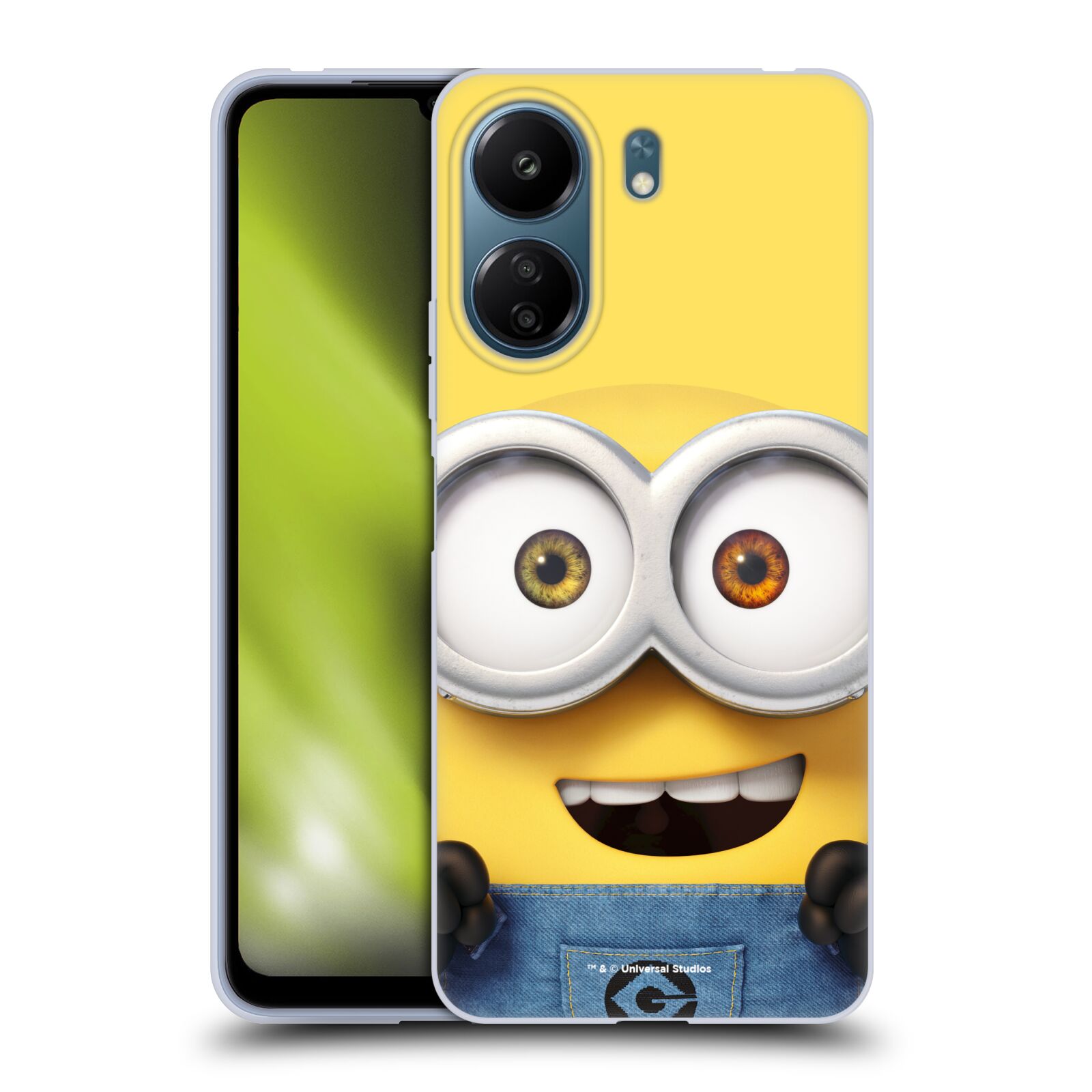 Silikonové pouzdro - Xiaomi Redmi 13C / Poco C65 - Head Case - Mimoň Bob z filmu Já, padouch - Despicable Me (Silikonový kryt, obal, pouzdro na mobilní telefon Xiaomi Redmi 13C / Poco C65 s oficiálním licencovaným motivem Mimoň Bob z filmu Já, padouch -)