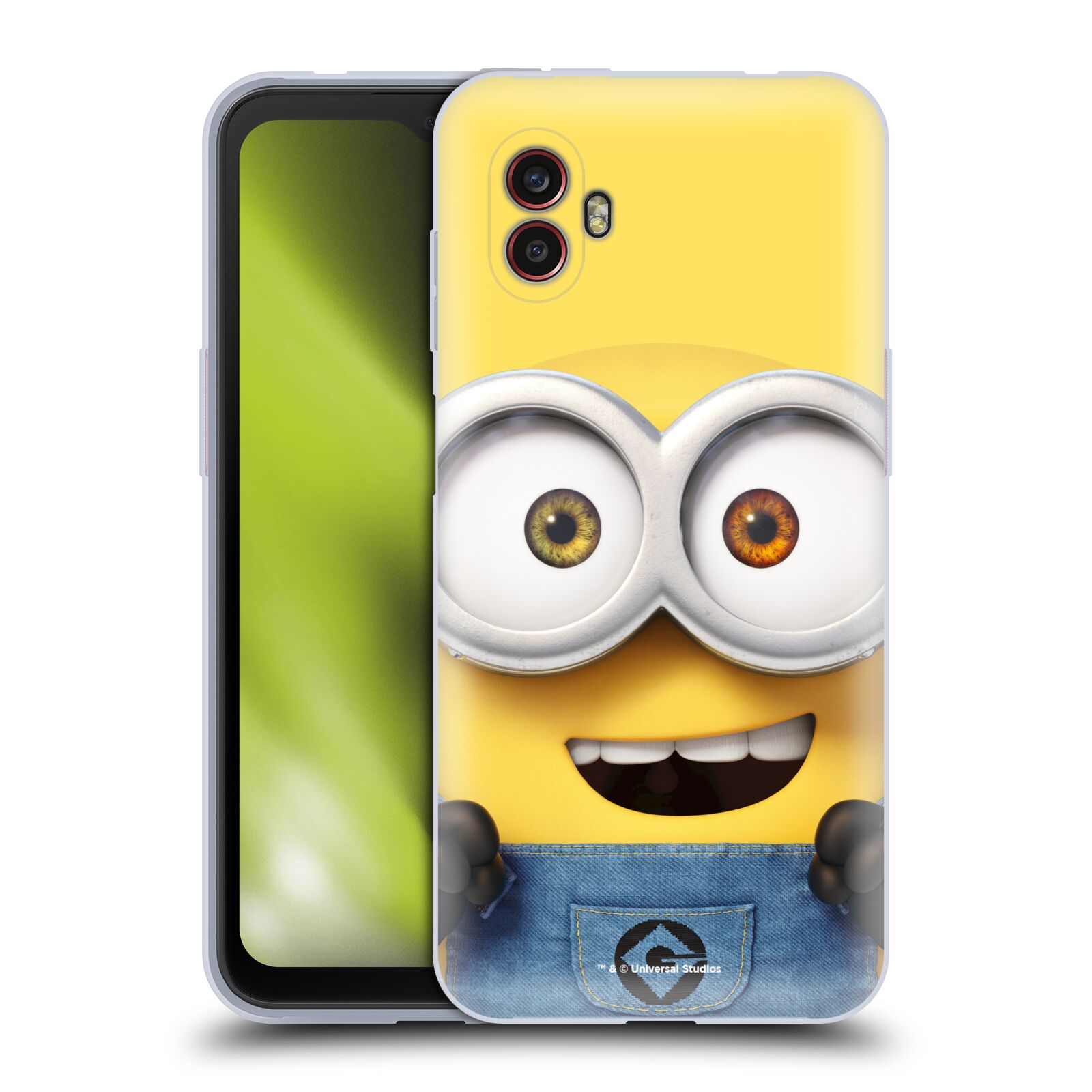 Silikonové pouzdro - Samsung Galaxy Xcover 6 Pro - Head Case - Mimoň Bob z filmu Já, padouch - Despicable Me (Silikonový kryt, obal, pouzdro na mobilní telefon Samsung Galaxy Xcover 6 Pro s oficiálním licencovaným motivem Mimoň Bob z filmu Já, padouch -)